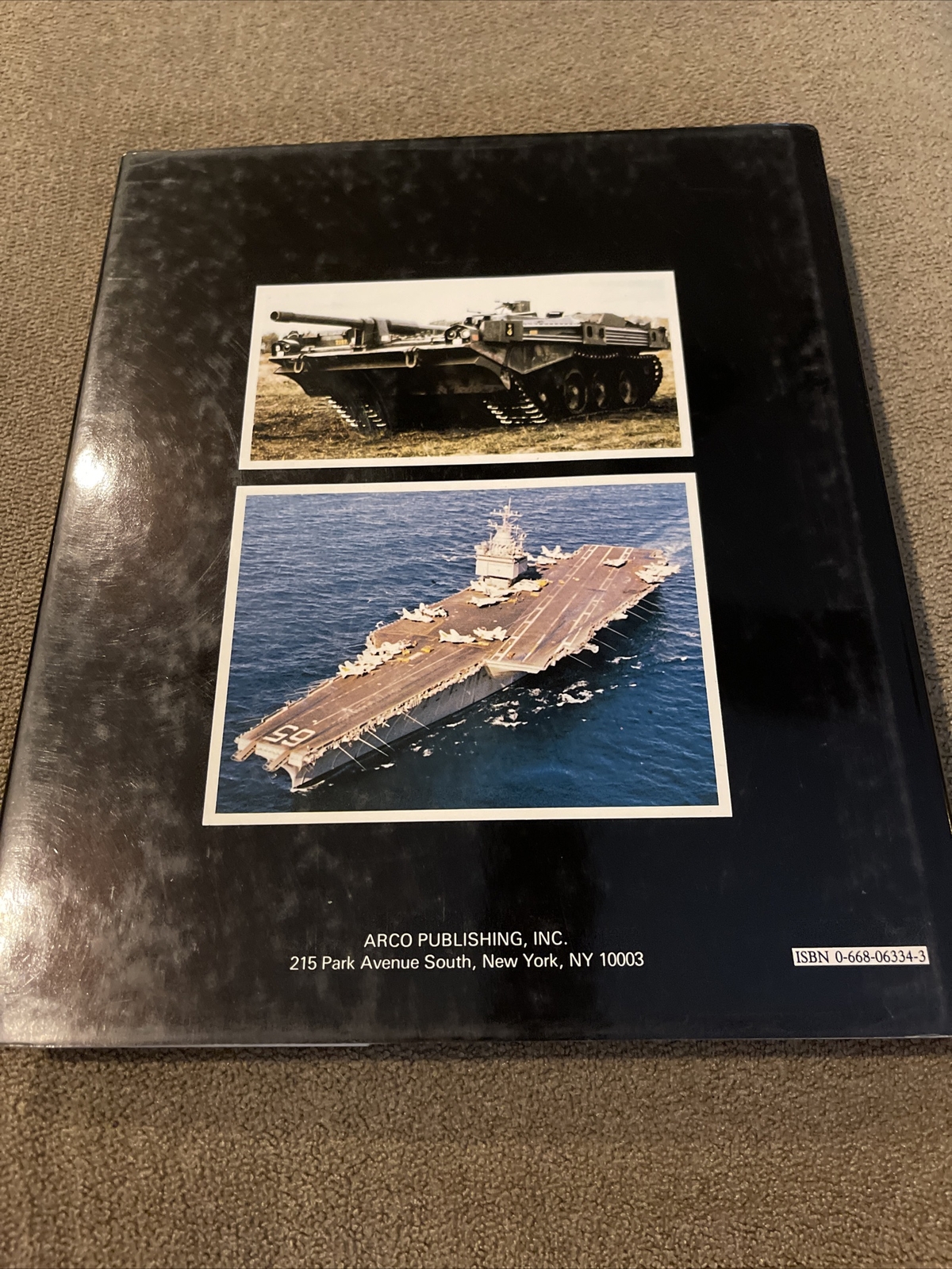 Modern Warfare Hardcover Arco Pub. 1985 English Hardcover Book (KC)
