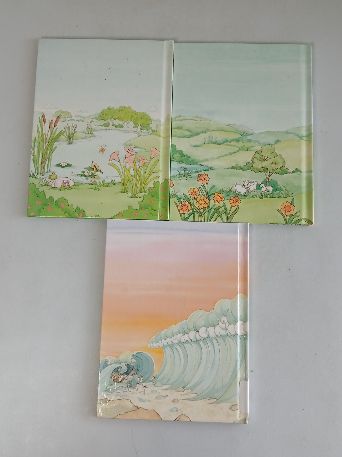 Davidson ALICE IN BIBLELAND Series Vintage 1980s HC Kids Book Lot of 14 Titles