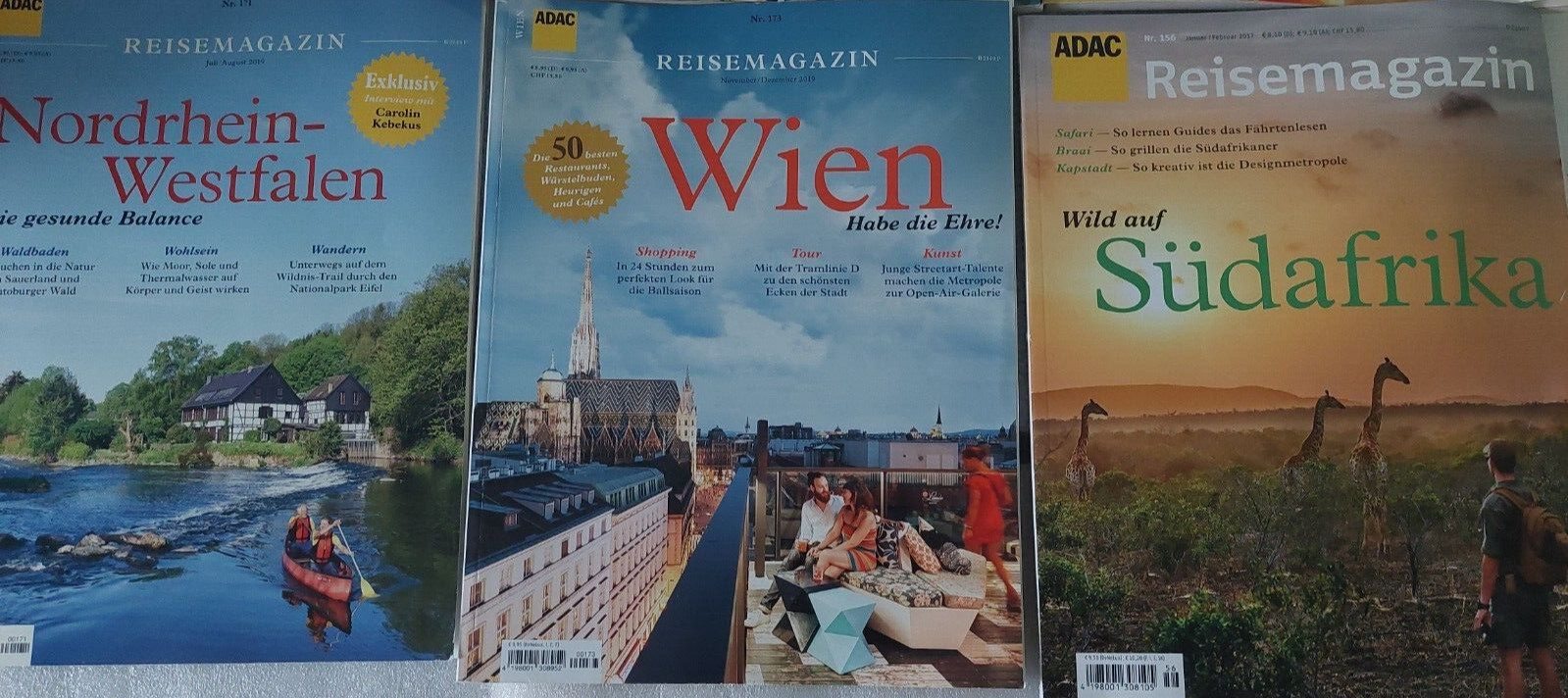 1×13 Pcs. ADAC Travel Magazine – Used