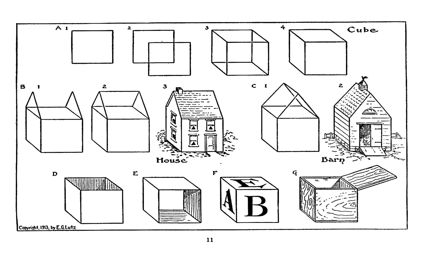 What To Draw And How To Draw It “1913” 76 Pages