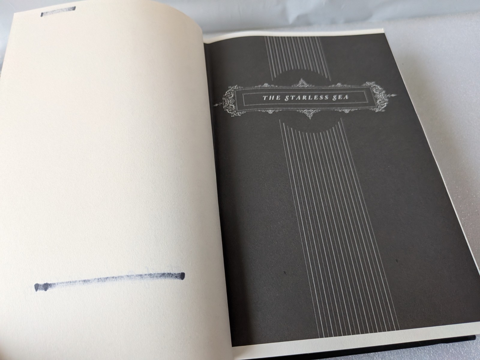 The Starless Sea Erin Morgenstern Hardcover Doubleday 2019 No DJ