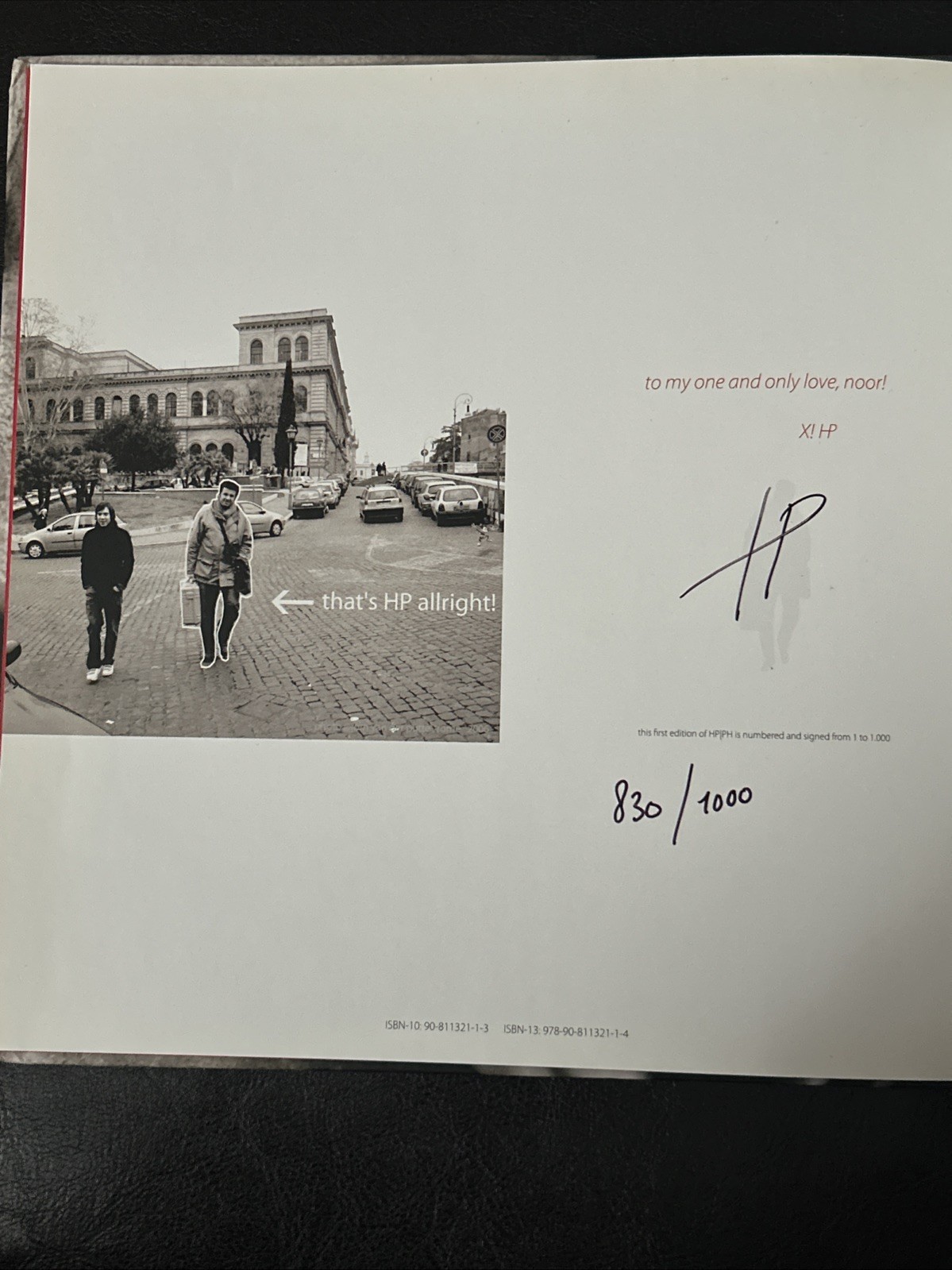 RARE Signed HP|PH A Book Like A Rockalbum! By Hans-Peter van Velthoven 830/1000