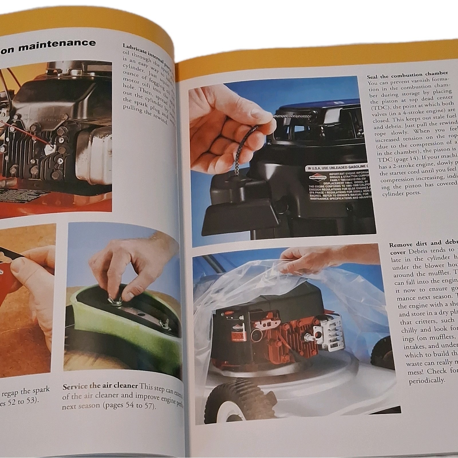 Cool Springs Press Small Engines & Outdoor Power Equipment 2014 TP Illus