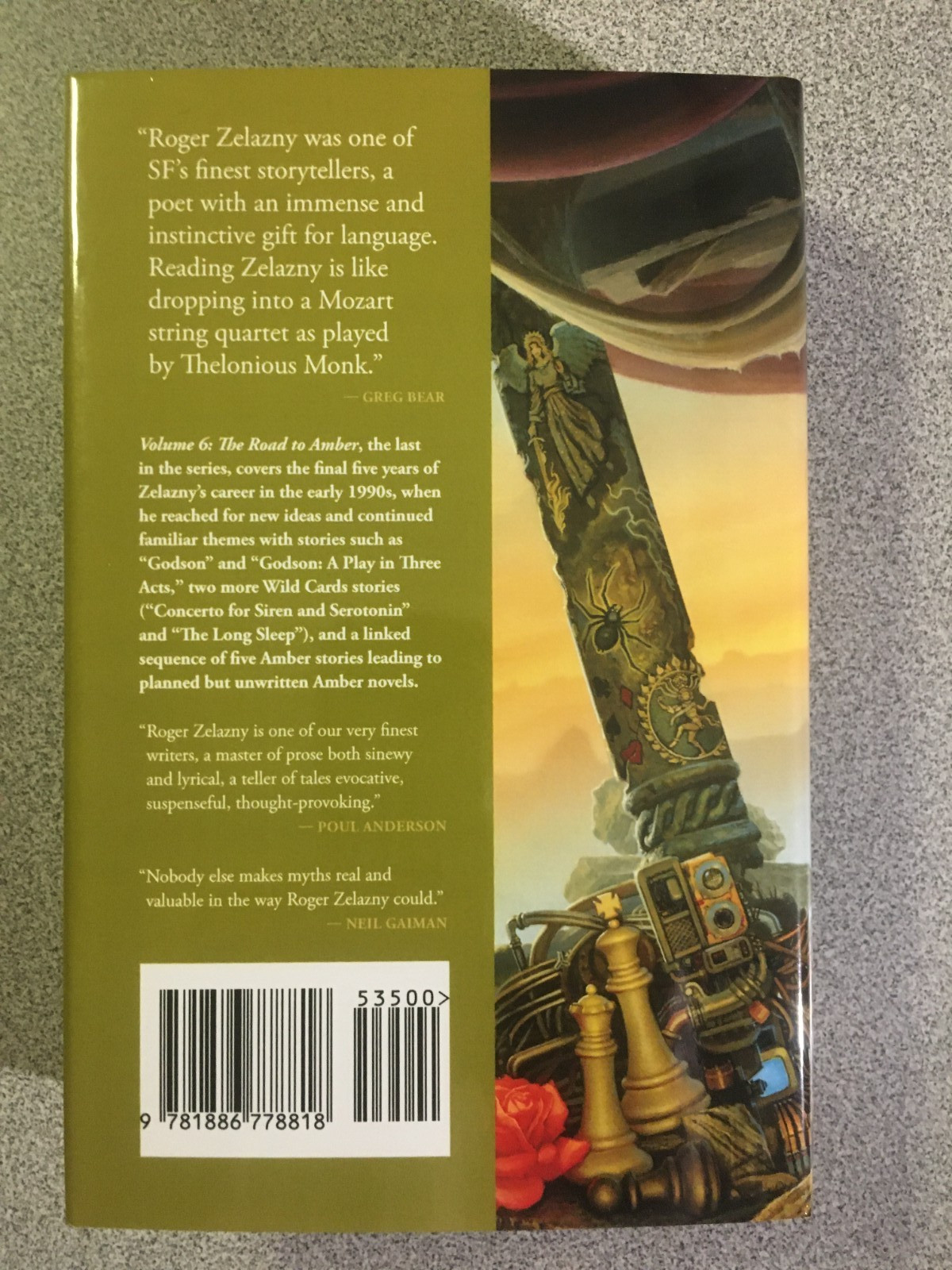 Complete Set: Collected Stories of Roger Zelazny Volumes 1-6, NESFA Press 2009