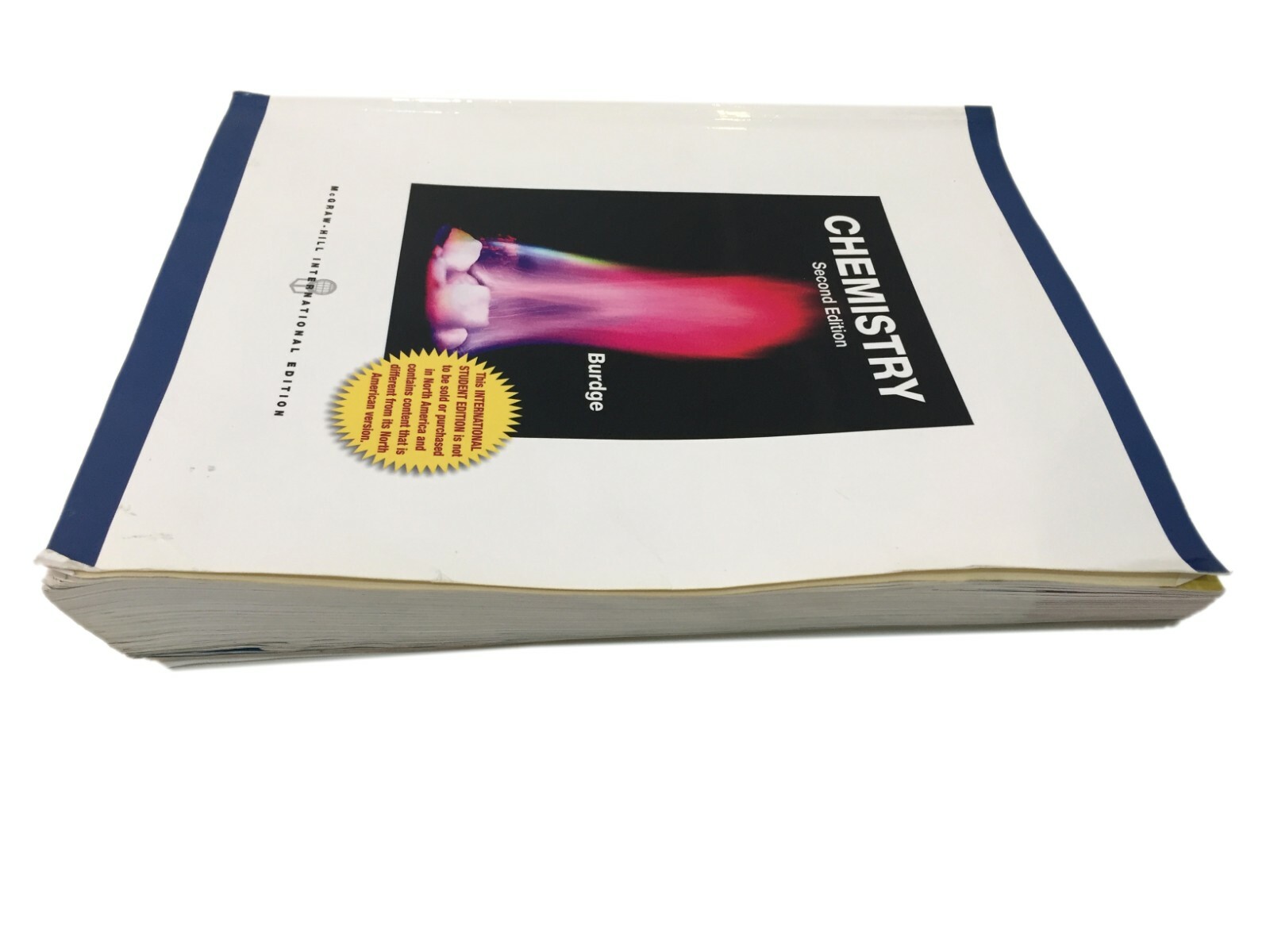 Chemistry Book by Julia R. Burdge Alchemy Science Physics Revised Organic HC Zn