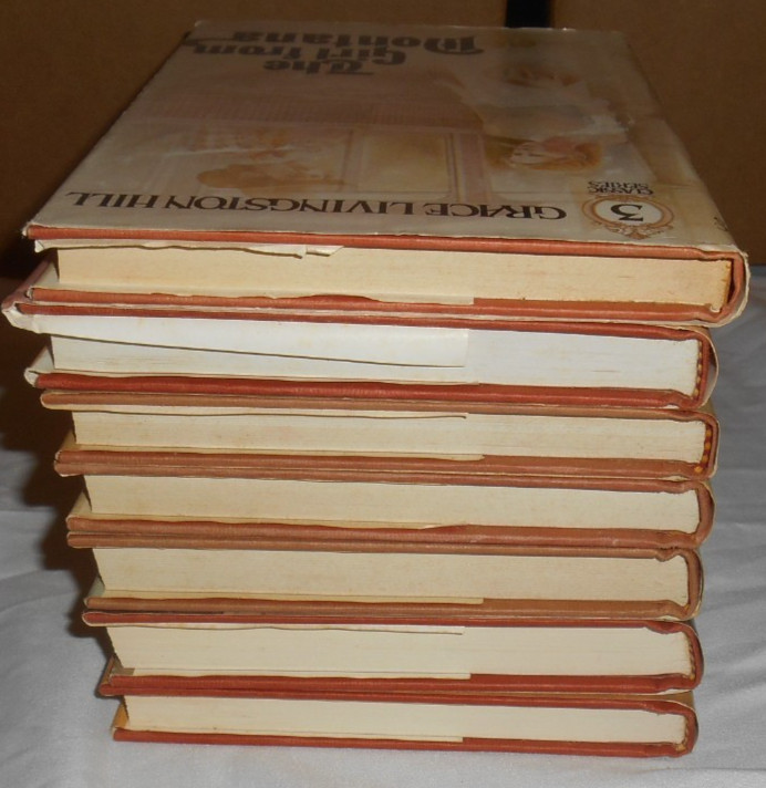 Lot of 7 Grace Livingston Hill Hardcover Books by Revell #3-12-20-21-22-23-24