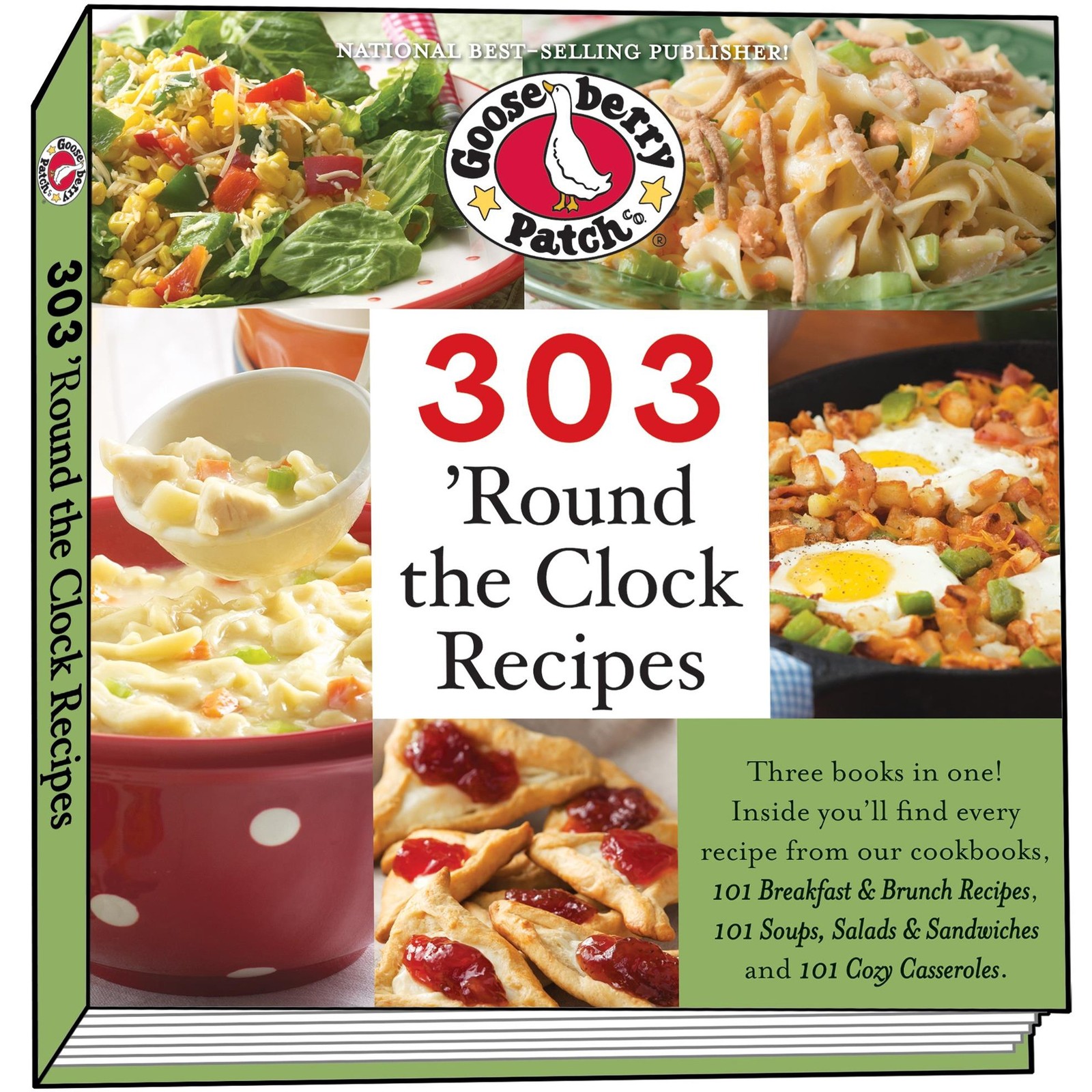 303 ‘Round the Clock Recipes: Three titles in one! (303 Recipes)