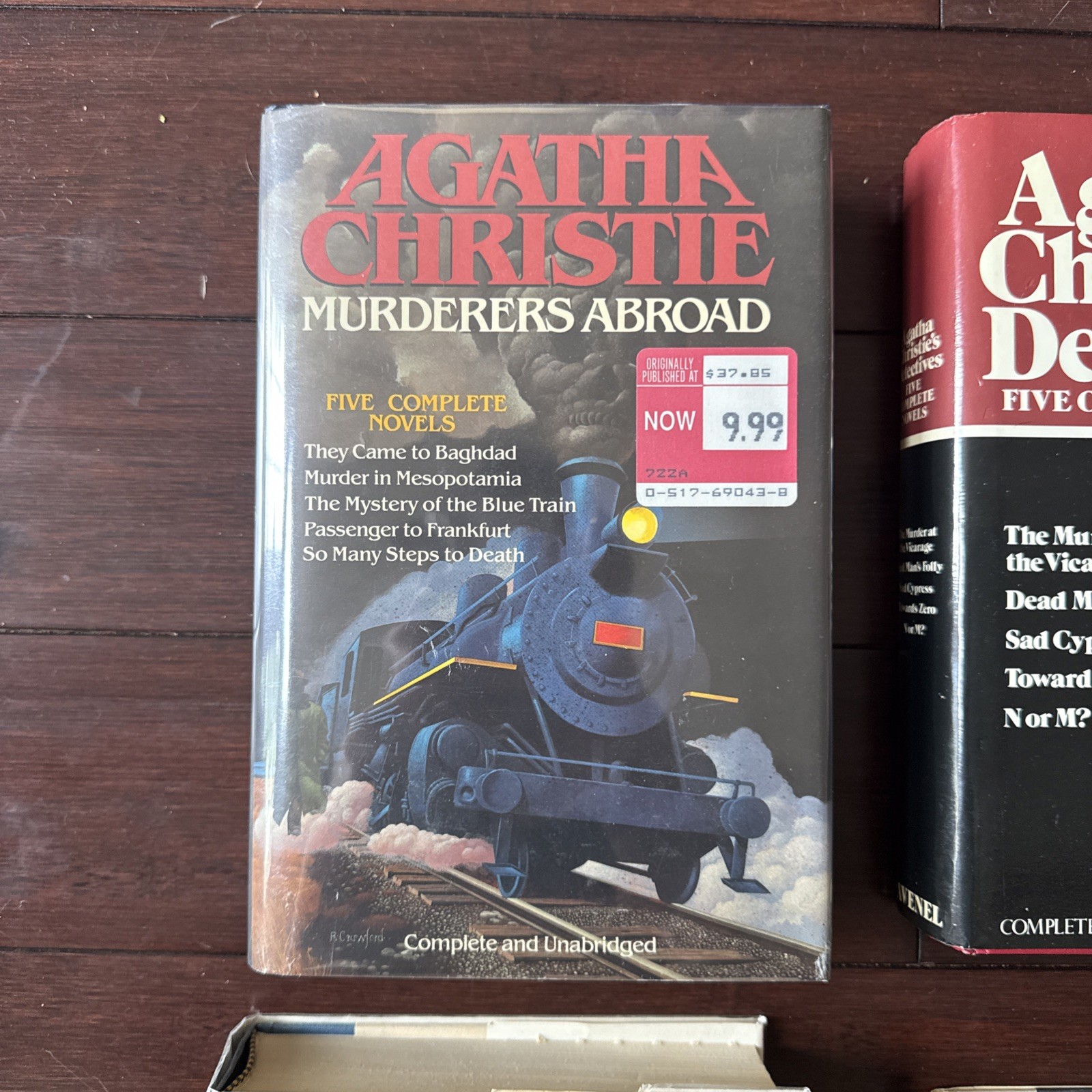 25 Agatha Christie Novels In 6 Volumes – 6 HCDJ Books – Marple,Detectives + More