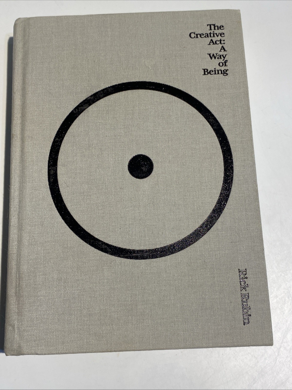 The Creative Act : A Way of Being by Rick Rubin (2023, Hardcover)