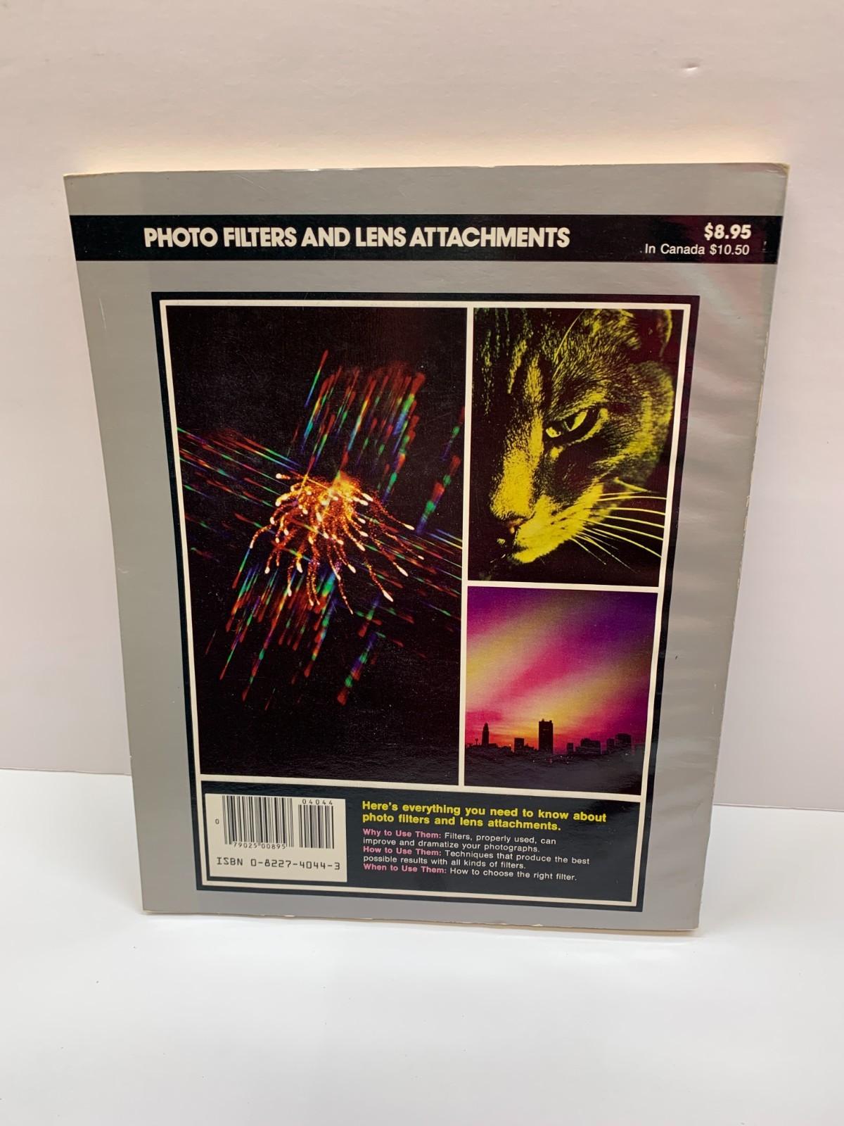 2 Photographic Library Bks Available Light & Photo Filters and Lens Attachments