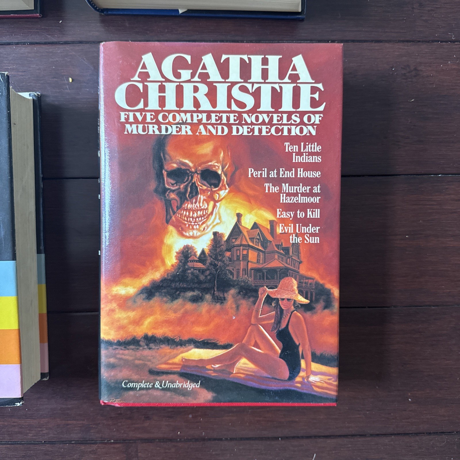 25 Agatha Christie Novels In 6 Volumes – 6 HCDJ Books – Marple,Detectives + More