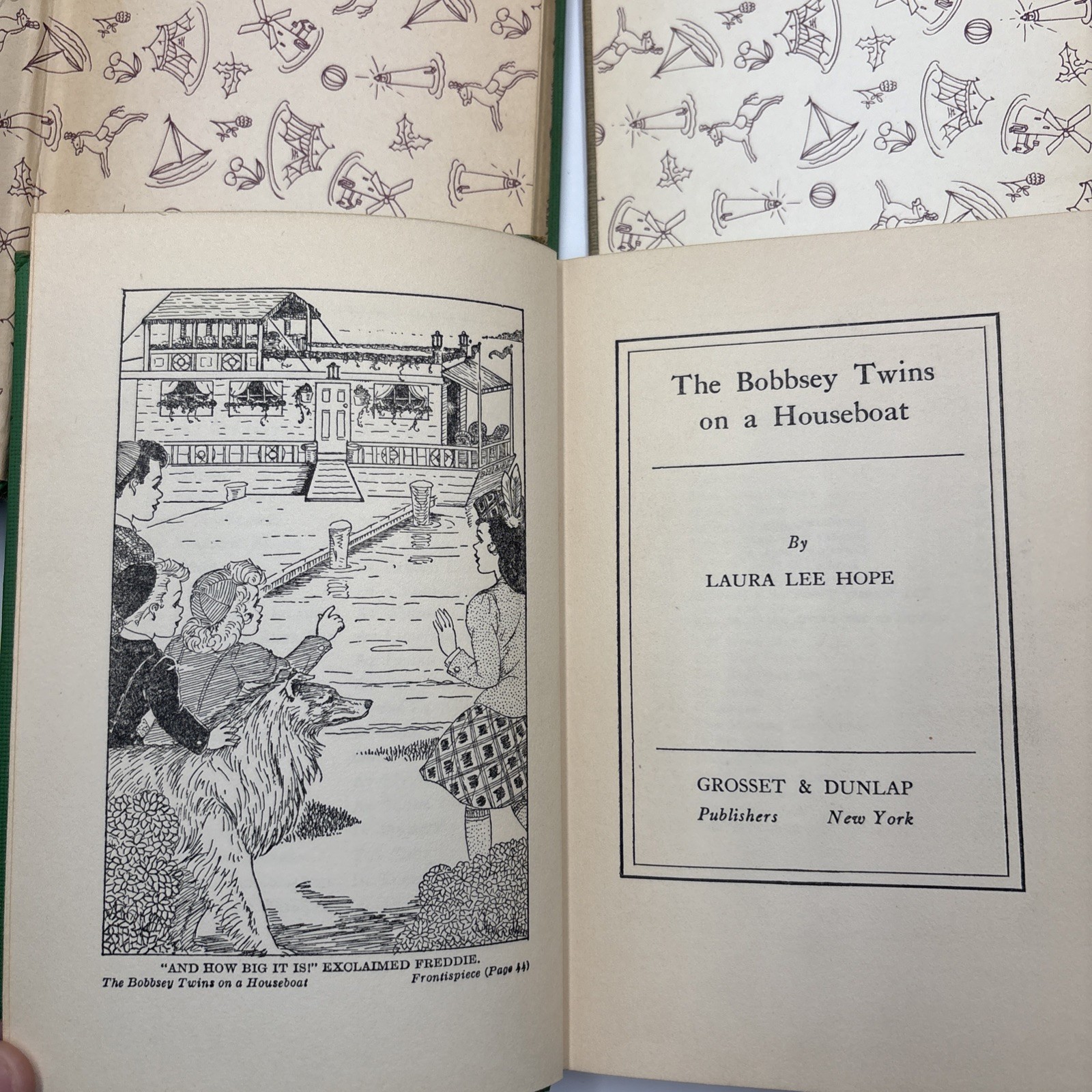 The Bobbsey Twins Vintage Hardcover Book Lot of 5 Laura Lee Hope Grosset Dunlap