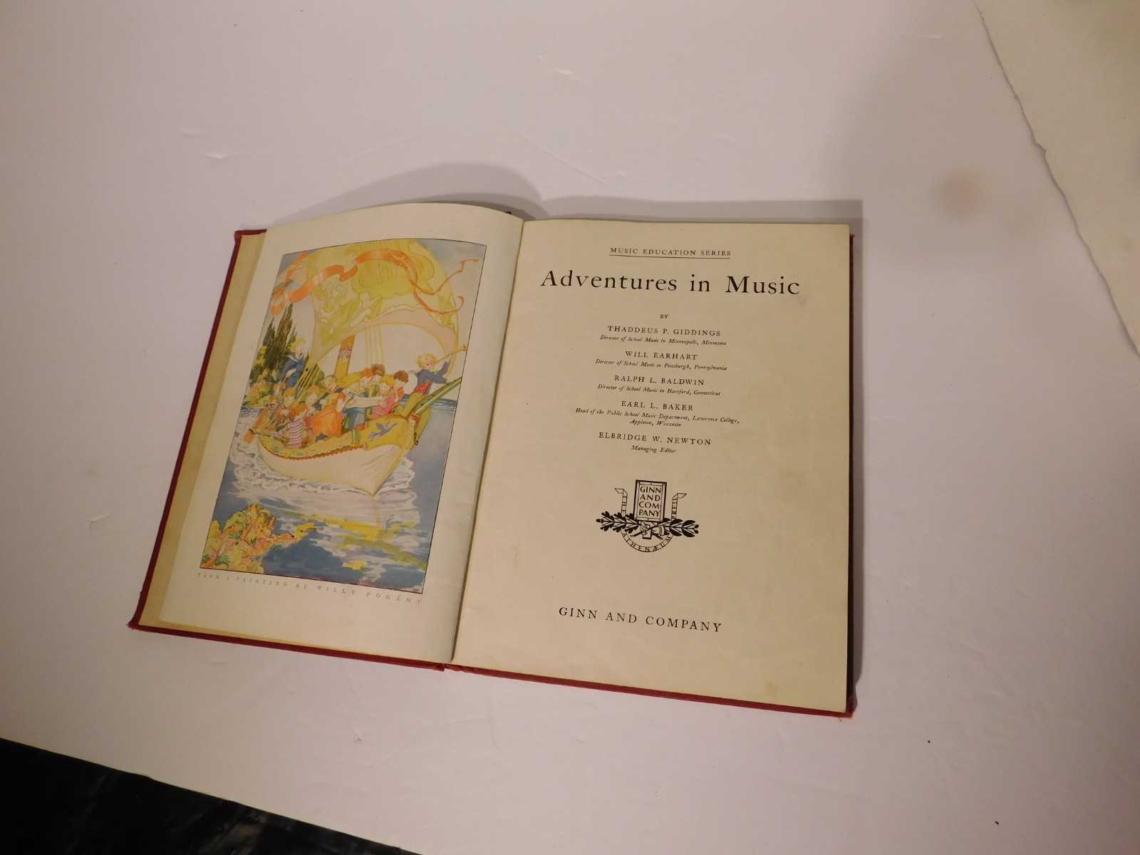 Adventures in Music – Music Education Series – Hardcover c1931 224 Pages