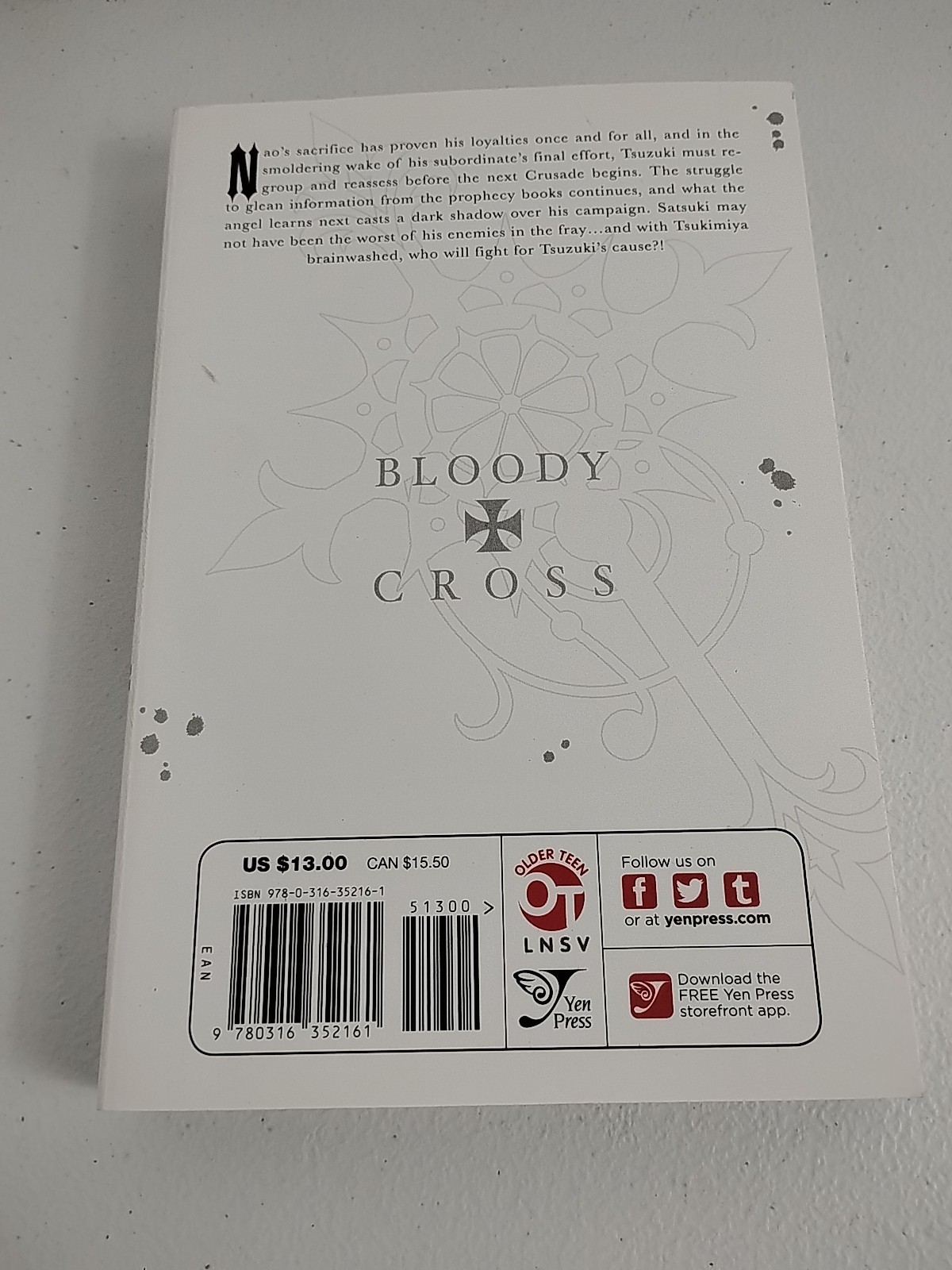 Komeyama, S: Bloody Cross, Vol. 9 by Shiwo Komeyama [Paperback, 224 pages] NEW