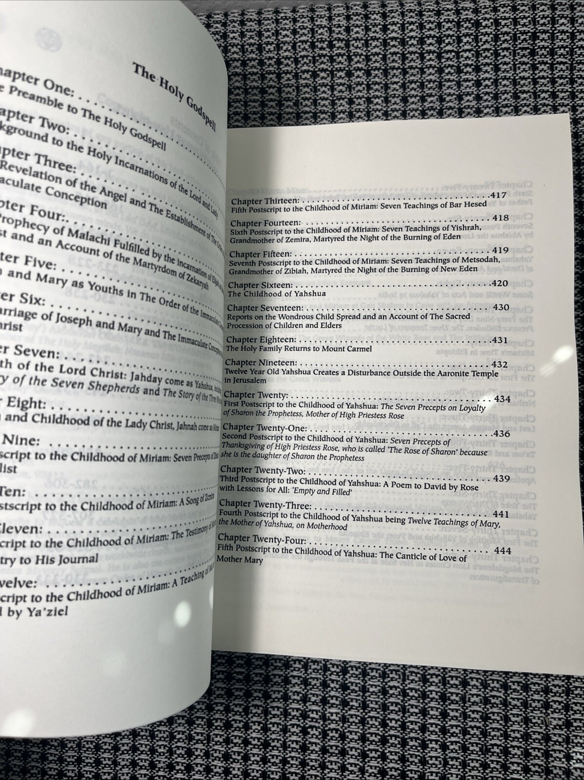 holy megillah, the nasarean bible of the essene way,Large Reprint 8.5*11.5”, PB