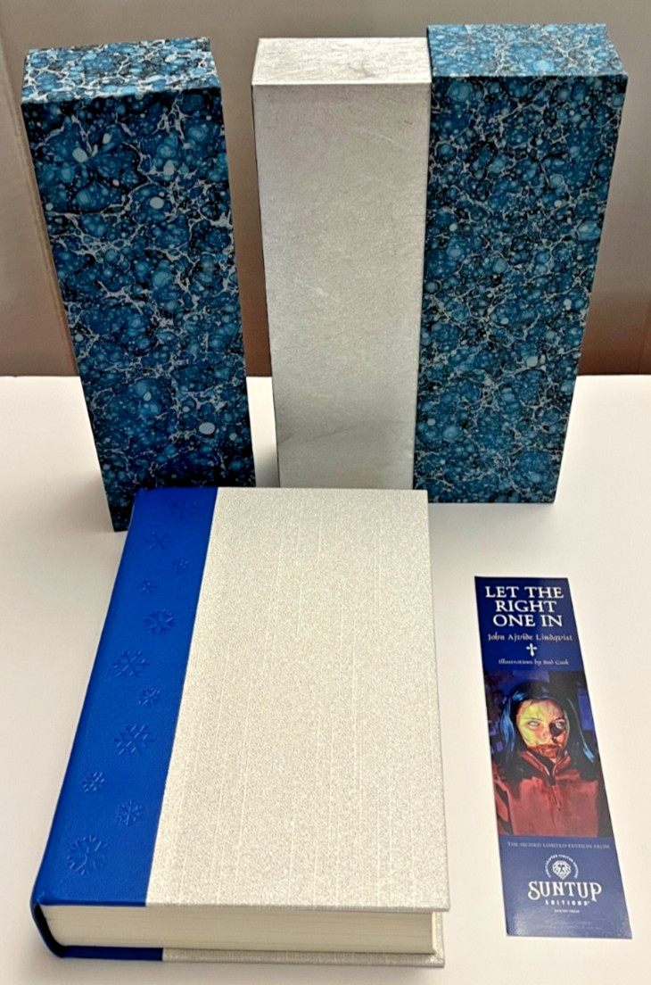 Let the Right One In John Ajvide Lindqvist Signed Numbered #155 Suntup Edit New
