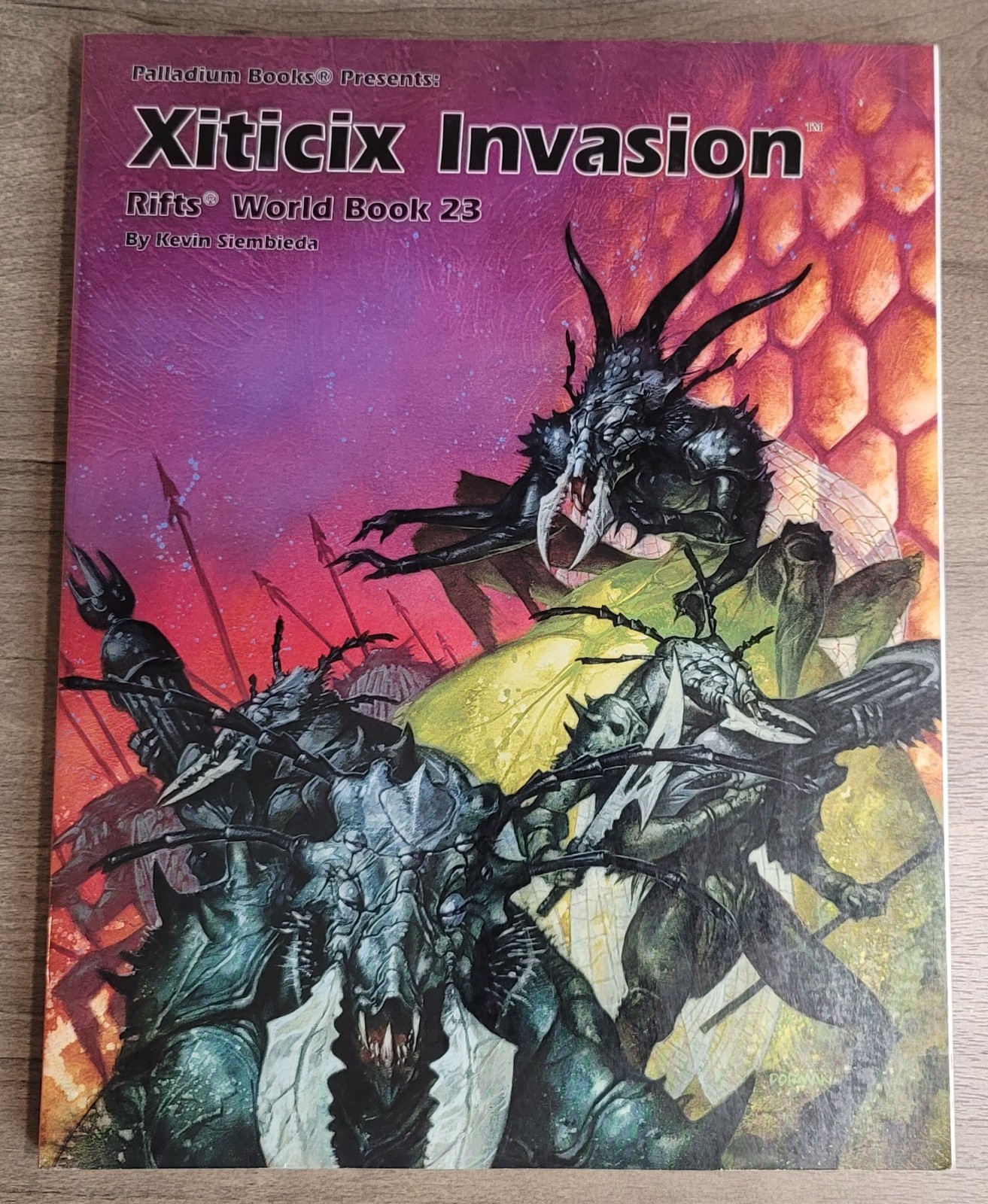 XITICIK INVASION. Rifts Work Book 23. Palladium Books. Cat. No. 838