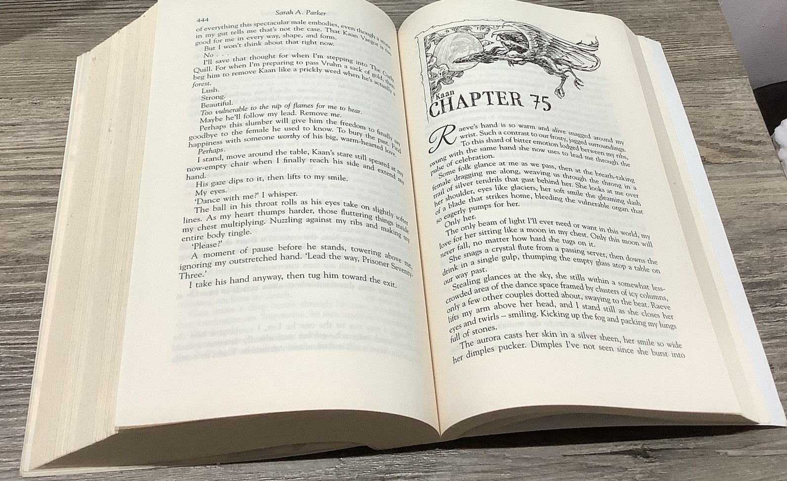 When the Moon Hatched Book Romance Dragons Magic Fantasy 2024 Sarah A. Parker