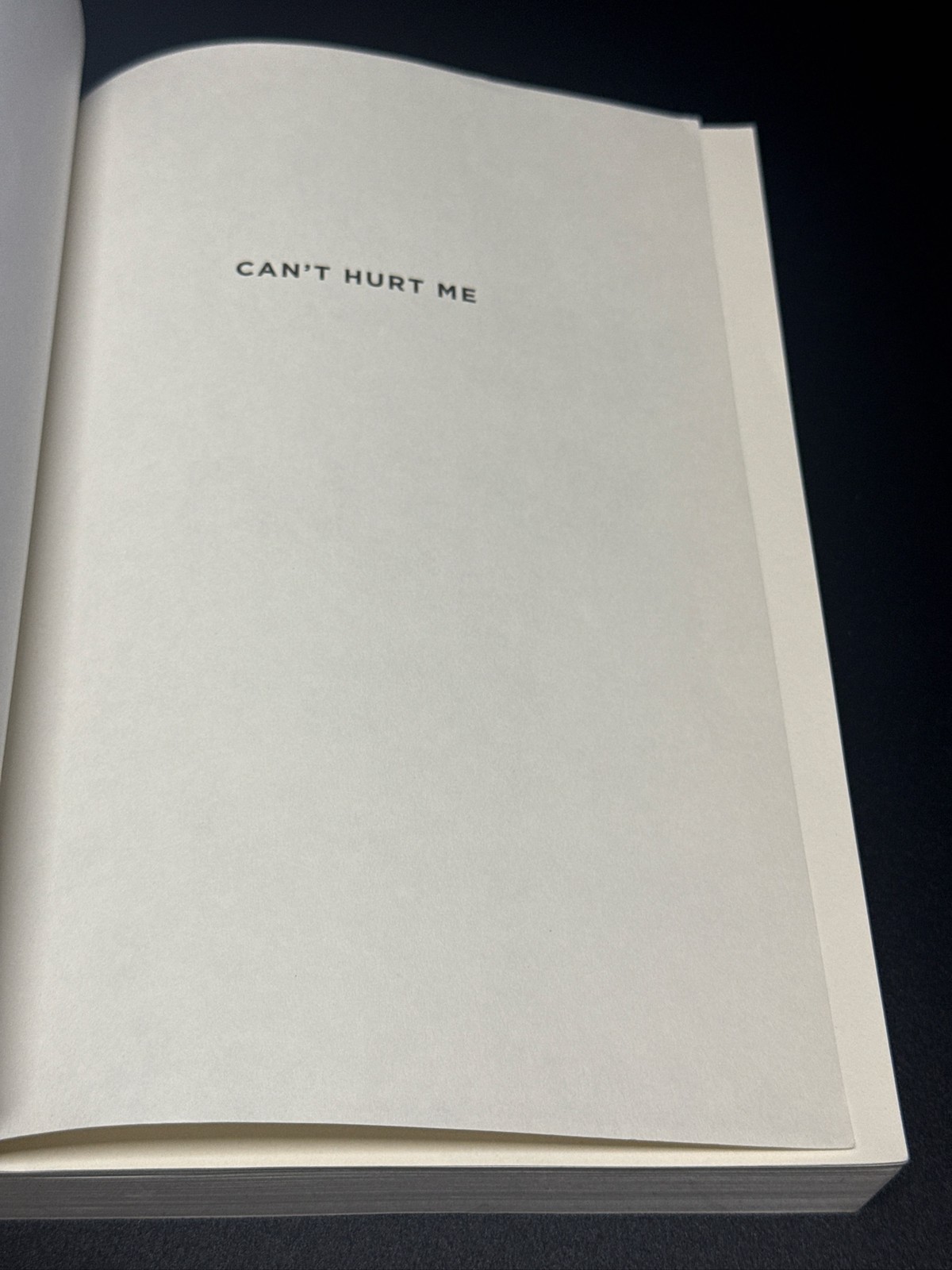 Can’t Hurt Me by David Goggins: Master Your Mind and Defy the Odds