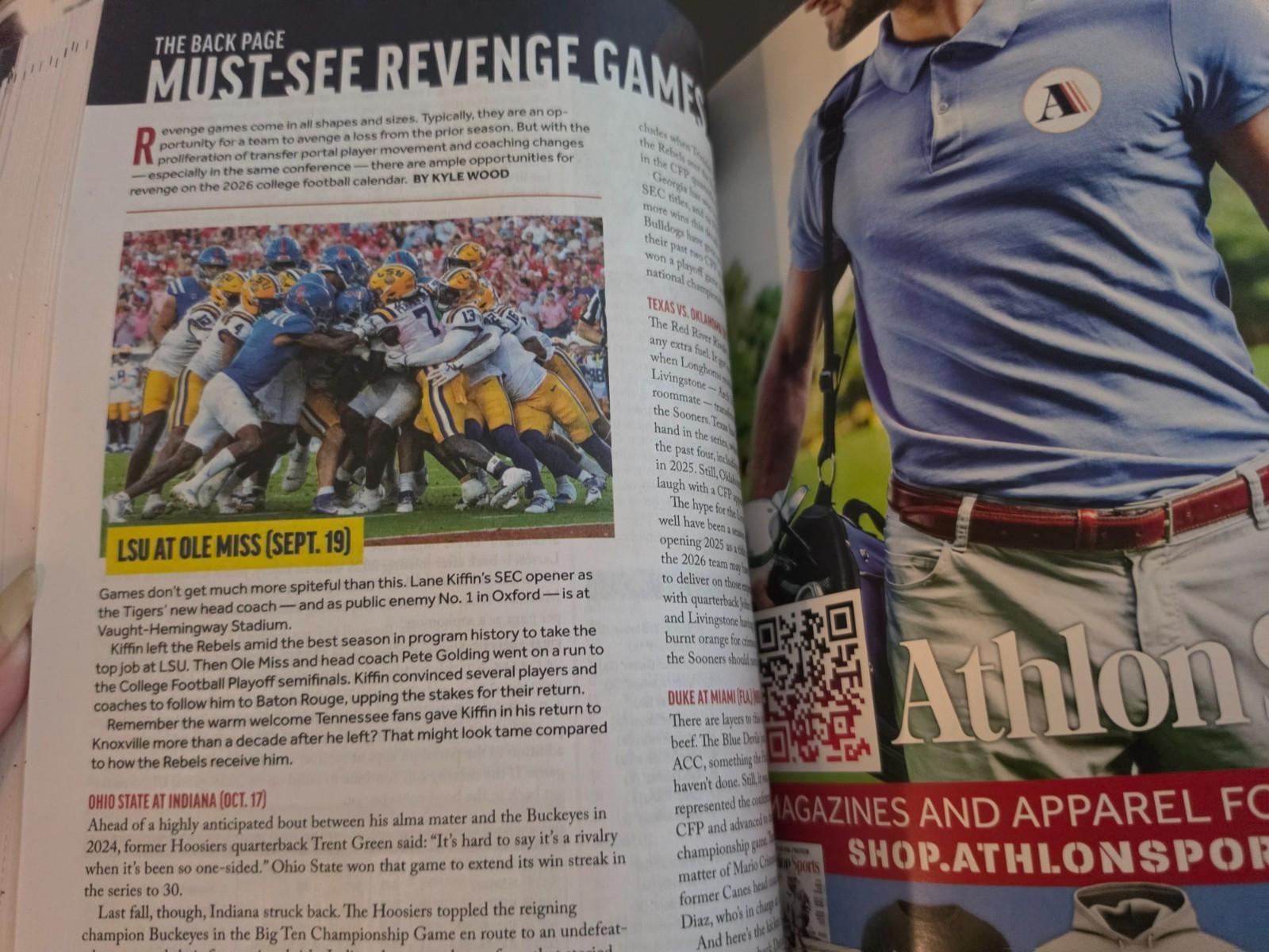 2026 College Football Preview Magazine by Athlon Sports – 138 FBS Team Previews