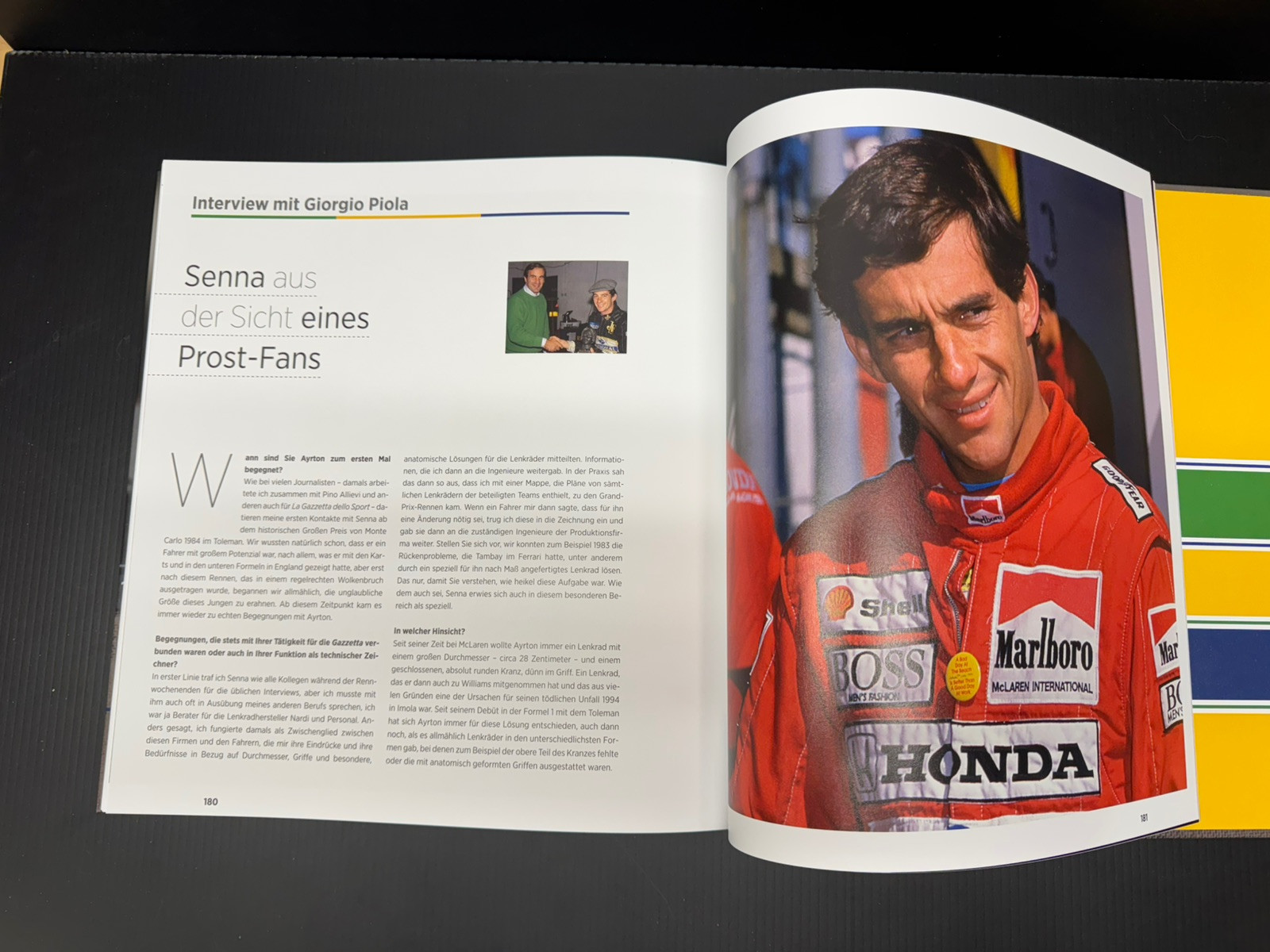 Ayrton Senna : Nueue Bilder Einer Legande Hard Cover 200 Pages