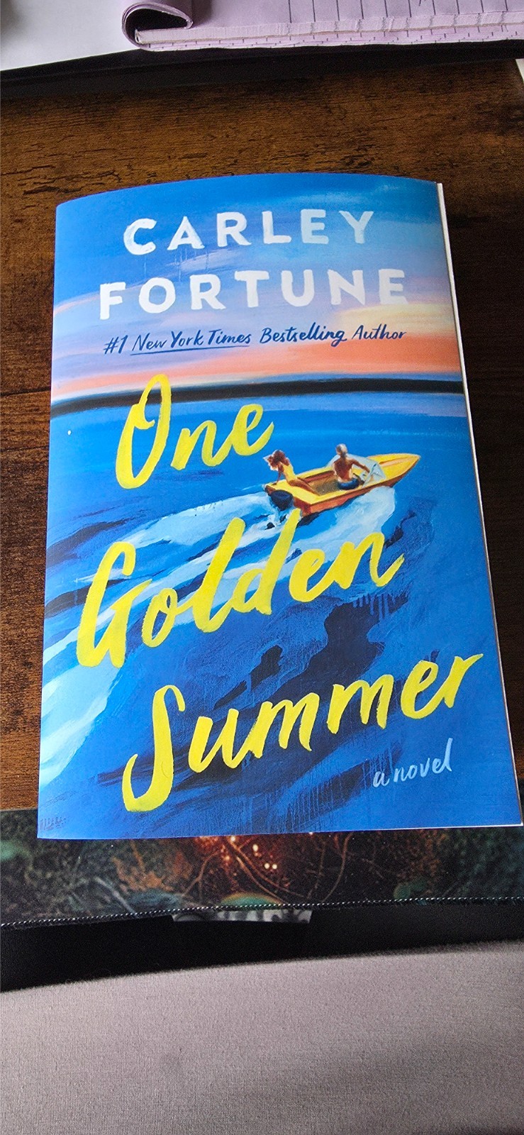 Signed – One Golden Summer Carley Fortune Paperback 2025