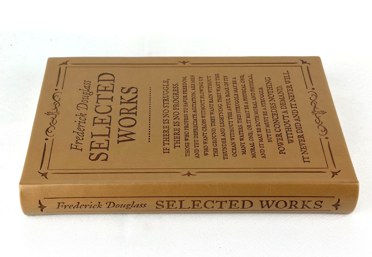 FREDERICK DOUGLASS: SELECTED WORKS by Frederick Douglass Faux Leather Brand NEW