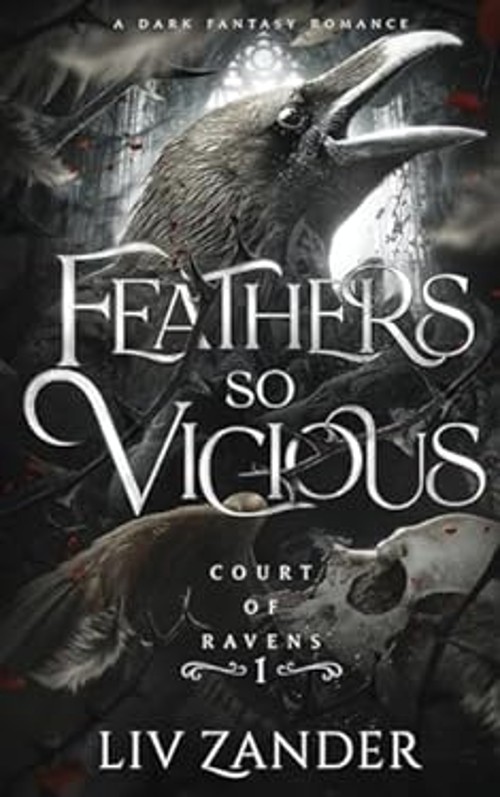 Feathers So Vicious: a Dark Fantasy Romance Paperback Liv Zander