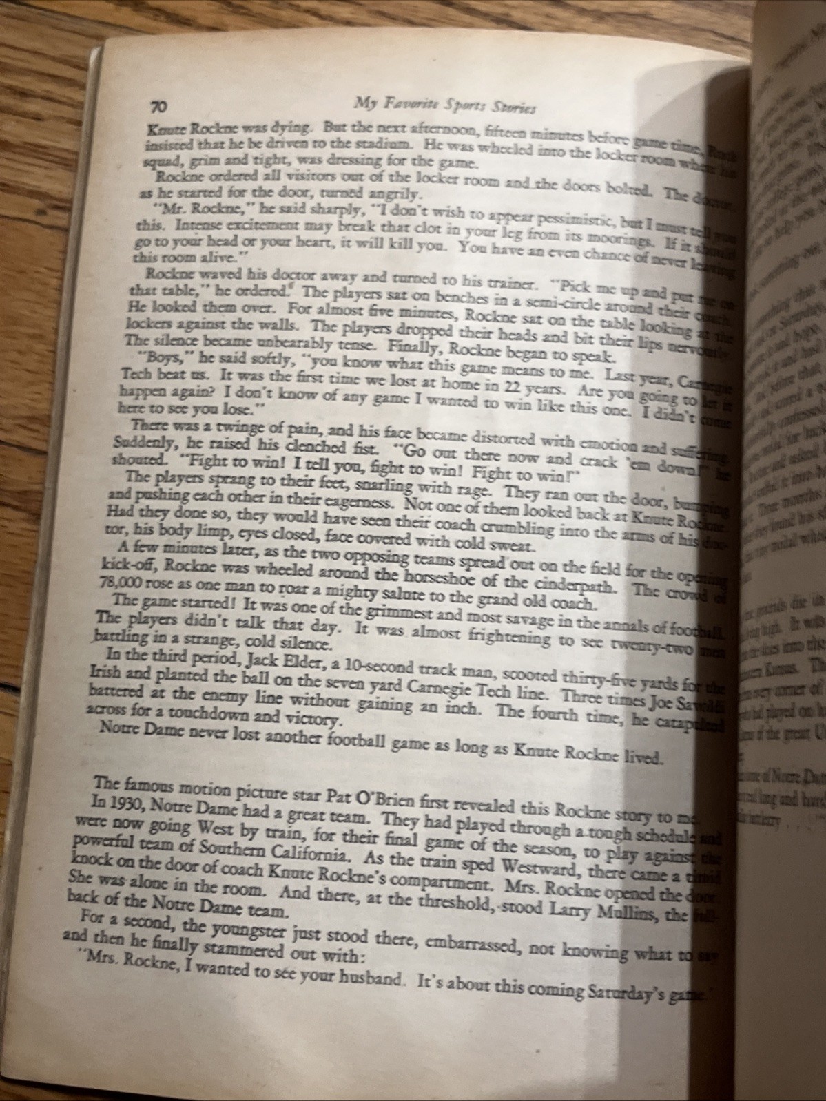 MY FAVORITE SPORTS STORIES, BY BILL STERN, 1946,126 PAGES, 150 TALES