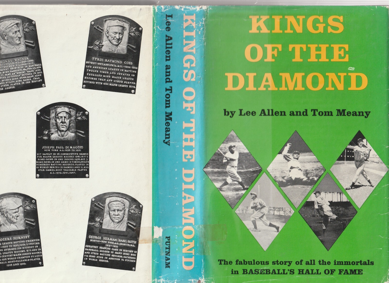 Kings Of The Diamond by Lee Allen & Tom Meany 1965 Hardcover