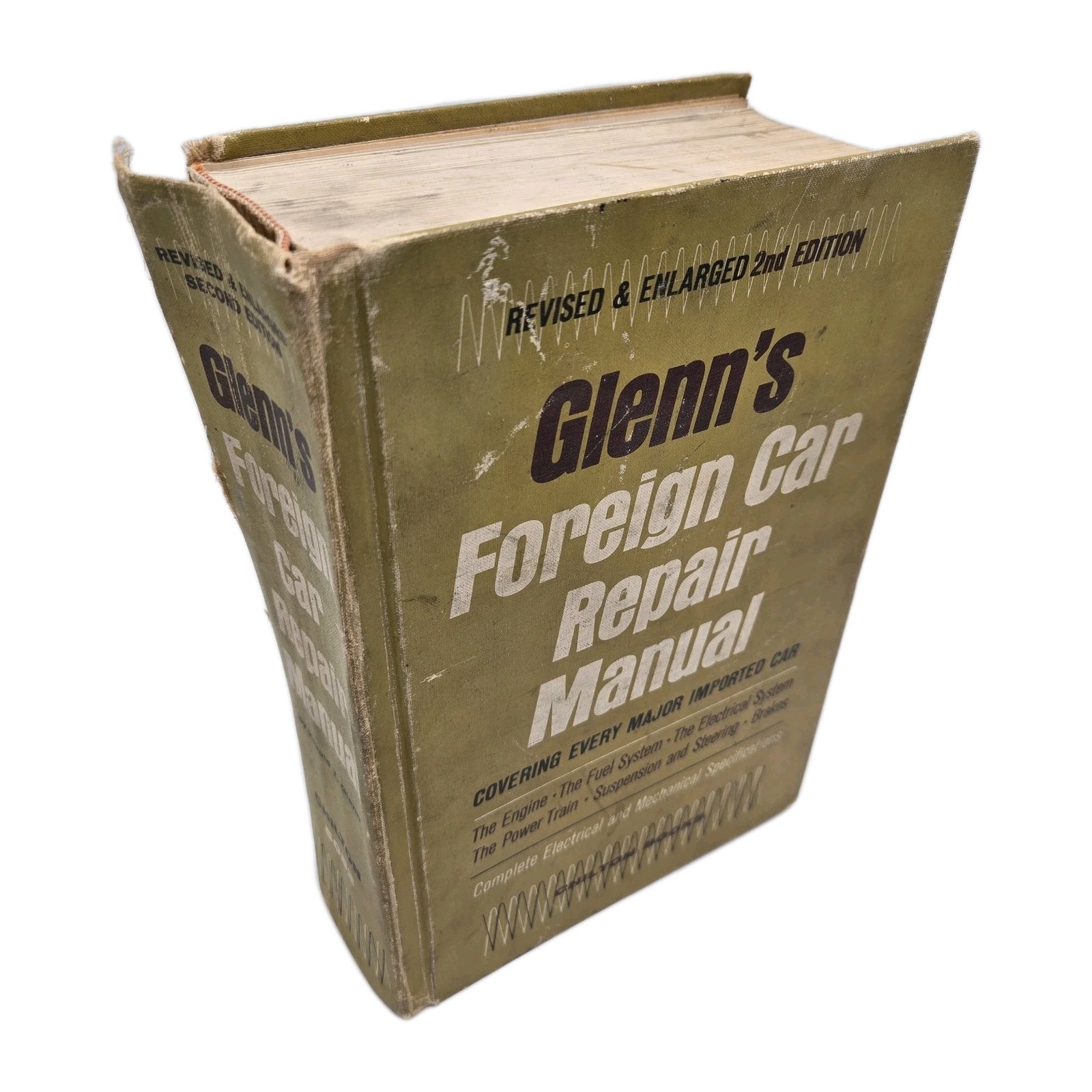 Glenn’s Foreign Car Repair Manual – Chilton Books – Hardcover 1,280 Pages