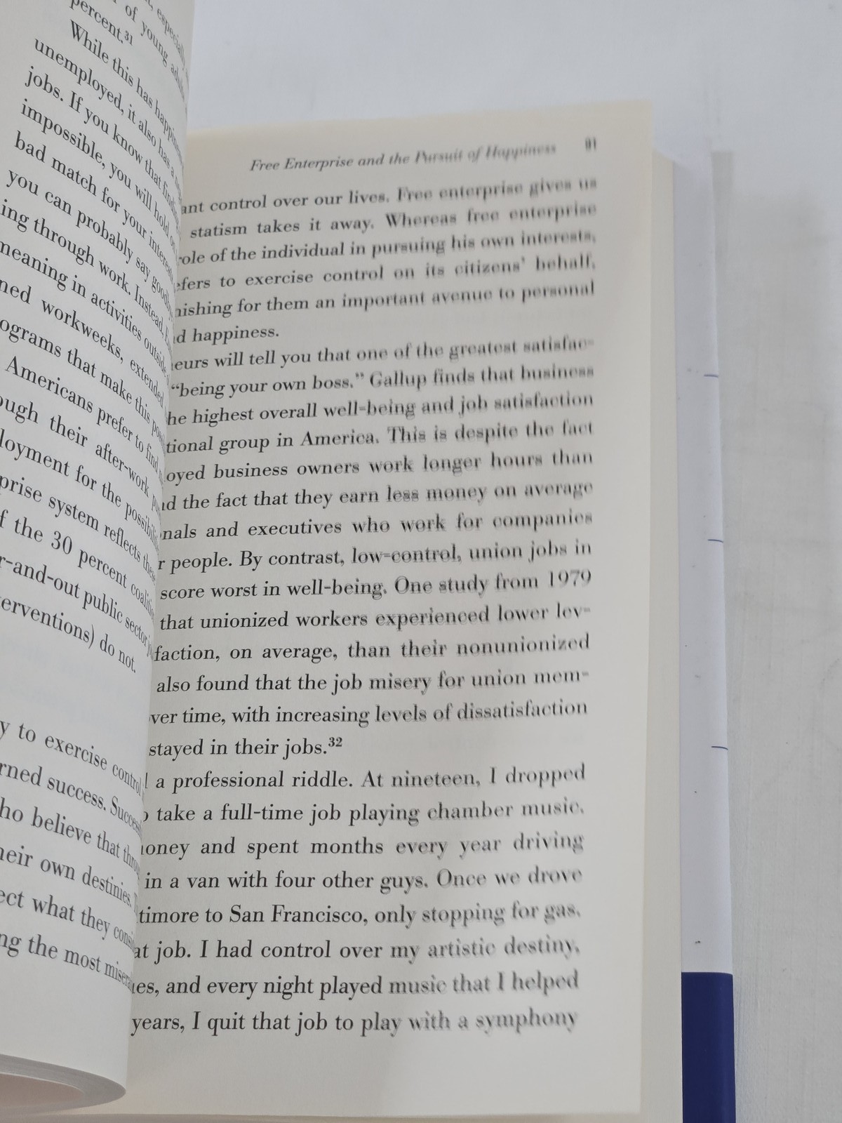 The Battle Arthur C. Brooks Signed Hardcover 2010 Politics Free Enterprise