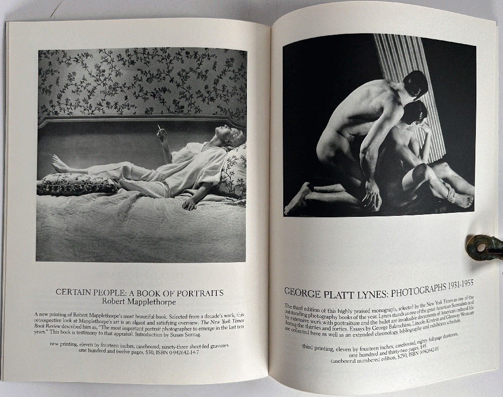 Twin Palms Publishers: Twelvetrees Press, Fine Arts Books 1987-1988