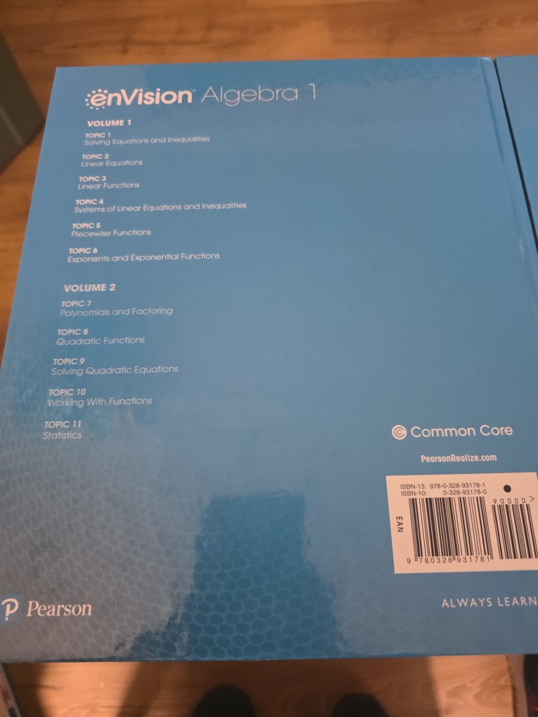 enVision Algebra 1 Teacher’s Ed. Volume 1 & 2 2018
