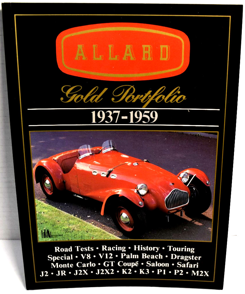 ALLARD Gold Portfolio 1937-1959 Brooklands Books Softbound *VERY GOOD*