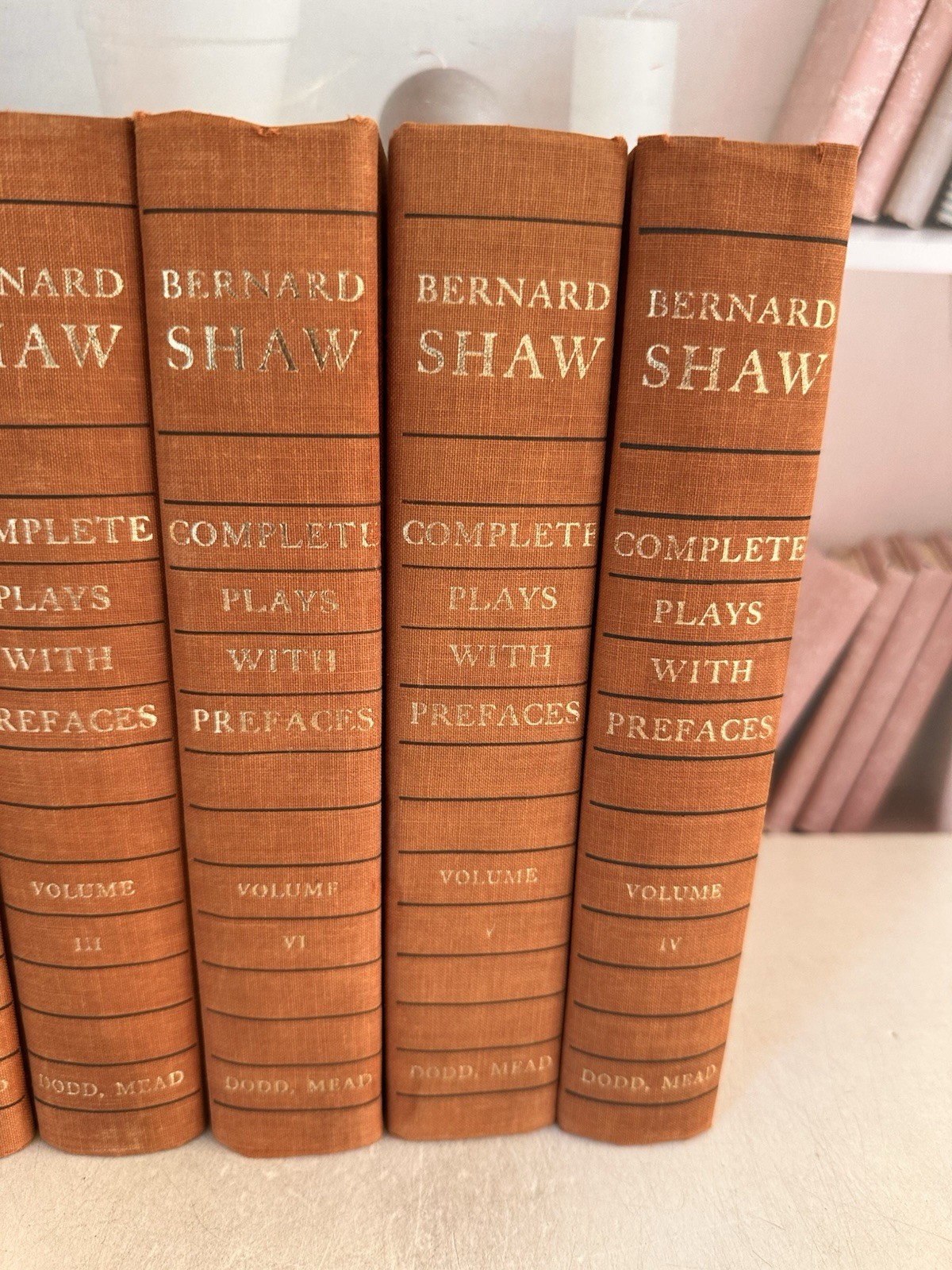 George Bernard Shaw Complete Plays with Prefaces 6 VOLUMES