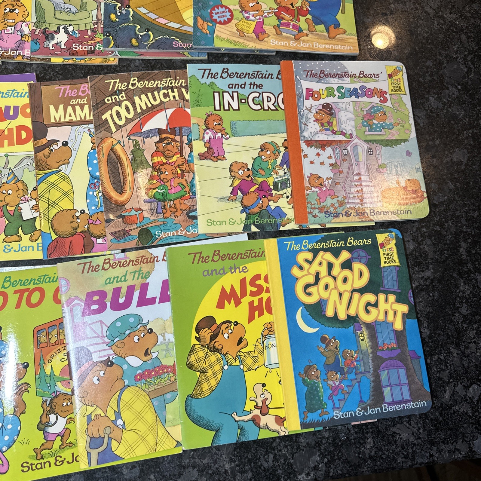 Lot of 35 Vintage Berenstain Bears Books 1980s 1990s Paperback EUC