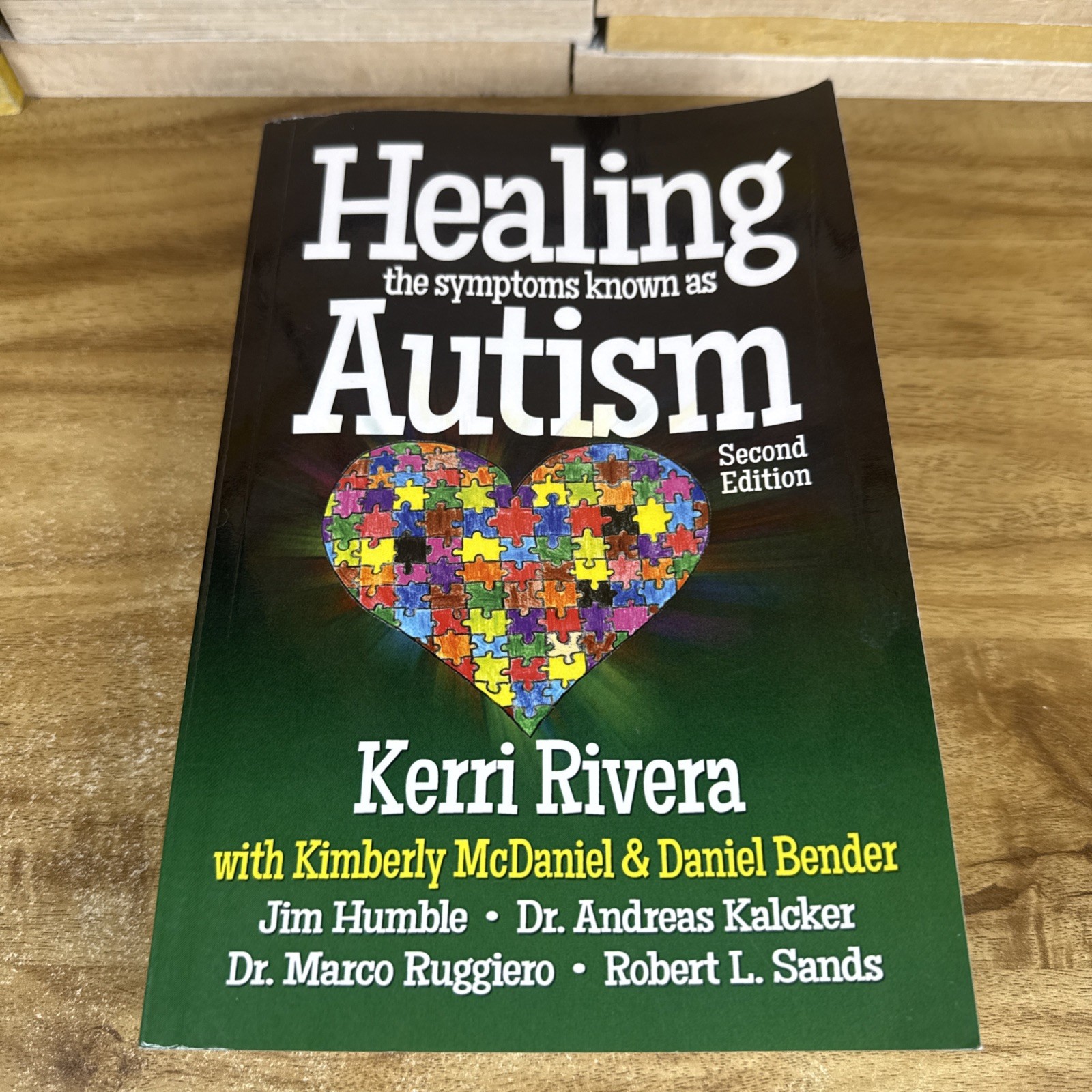 HEALING THE SYMPTOMS KNOWN AS AUTISM KERRI RIVERA 2ND EDITION PAPERBACK OOP READ