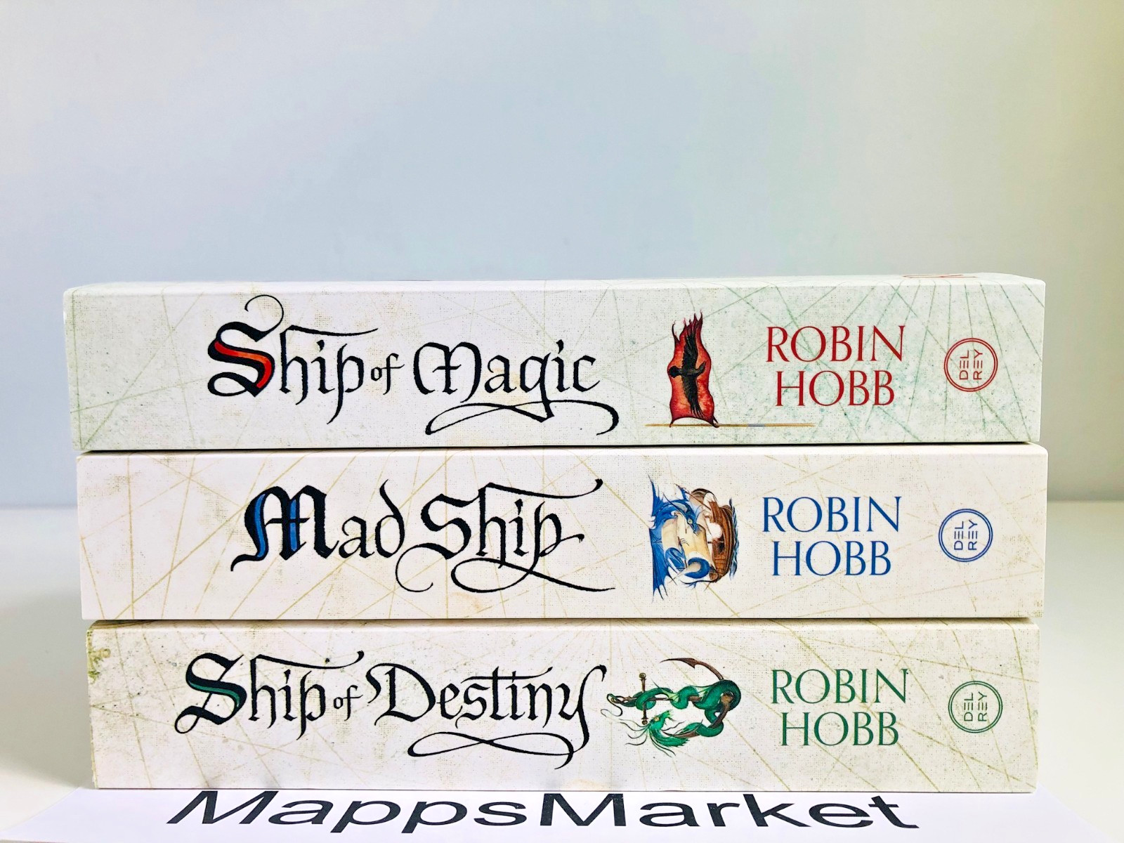 SIGNED Ship of Magic, Mad Ship & Ship of Destiny LIVESHIP TRADERS 1-3 Robin Hobb