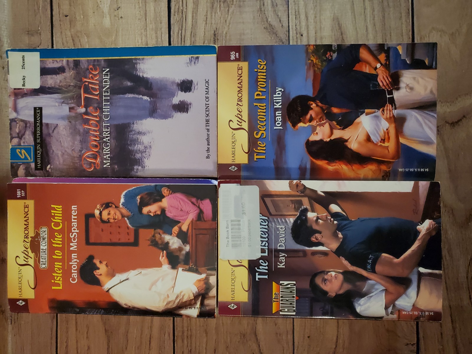Harlequin Super Romance Book Lot Of 18 90s-2000s Paperback Romances