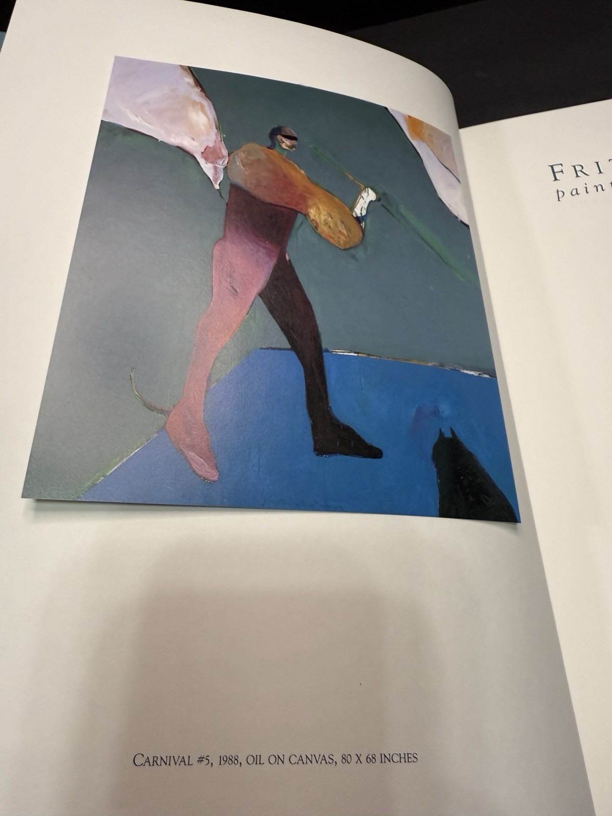 Fritz Scholder Paintings & Monotypes 1988 | Twin Palms | Tarn Provenance VG