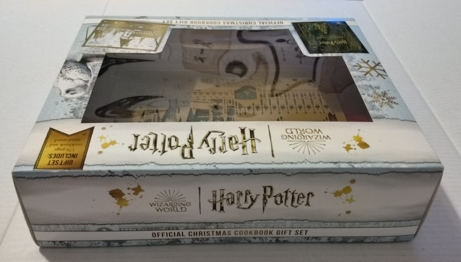 Wizarding World Harry Potter Official Christmas Cookbook Gift Set NEW