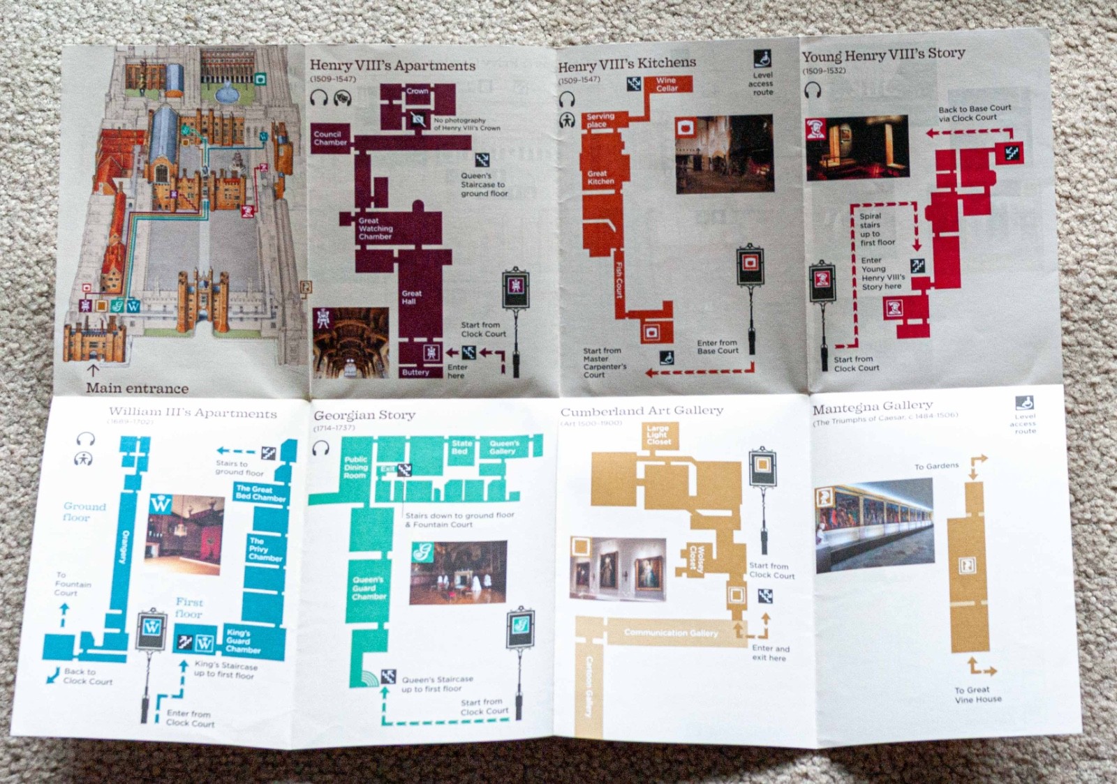 Explore Hampton Court Palace: Souvenir Guidebook – 76 pages