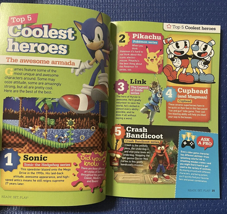 Ready, Set, Play! Cool Games for Cool Kids! Game On! 2019.Illustrate Scholastic 