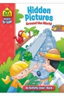 School Zone – Hidden Pictures Around the World Workbook – 32 Pages, Ages 5+, Hid