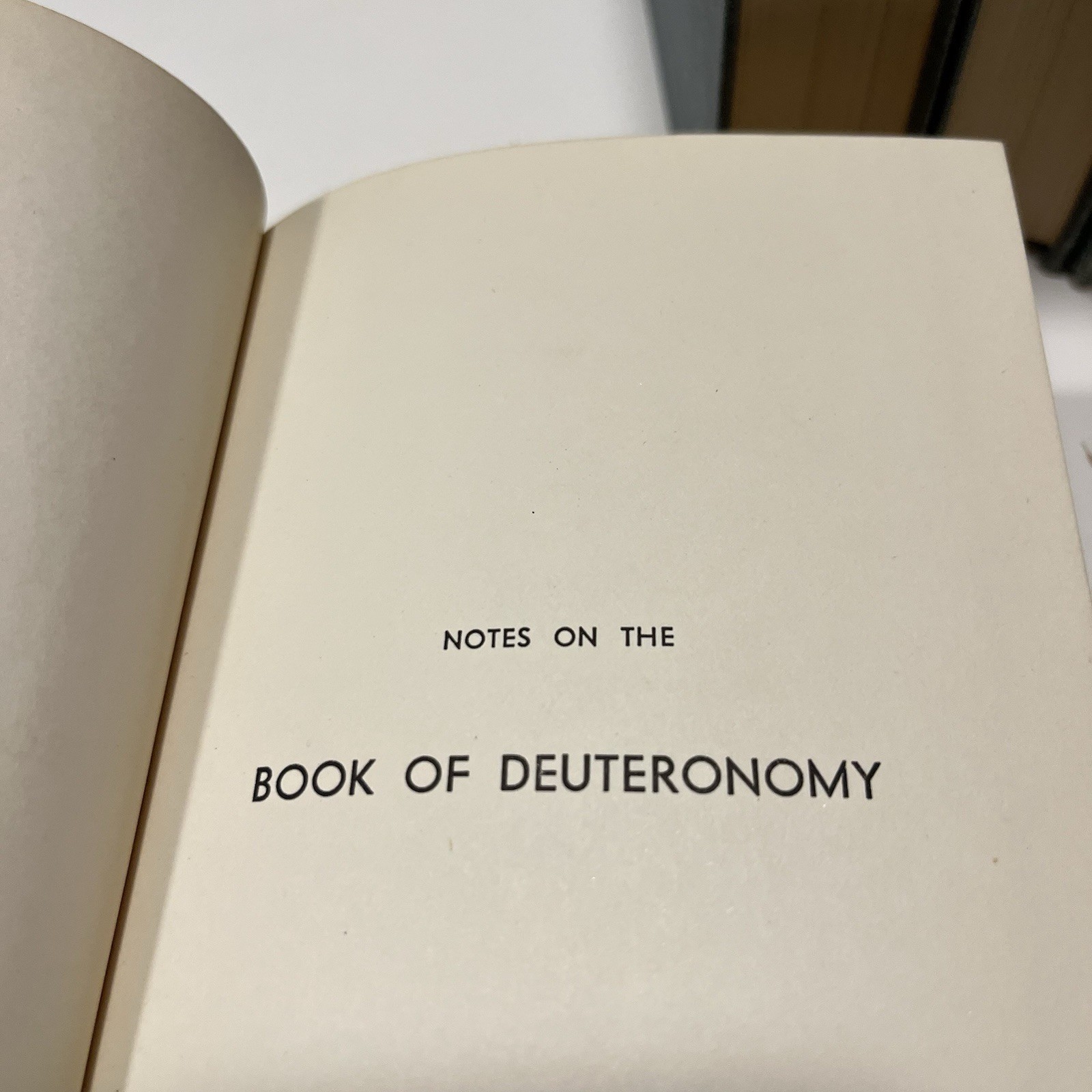 Notes On The Book Of Exodus, Leviticus Numbers, Deuteronomy C.H.M. – Revell Lot