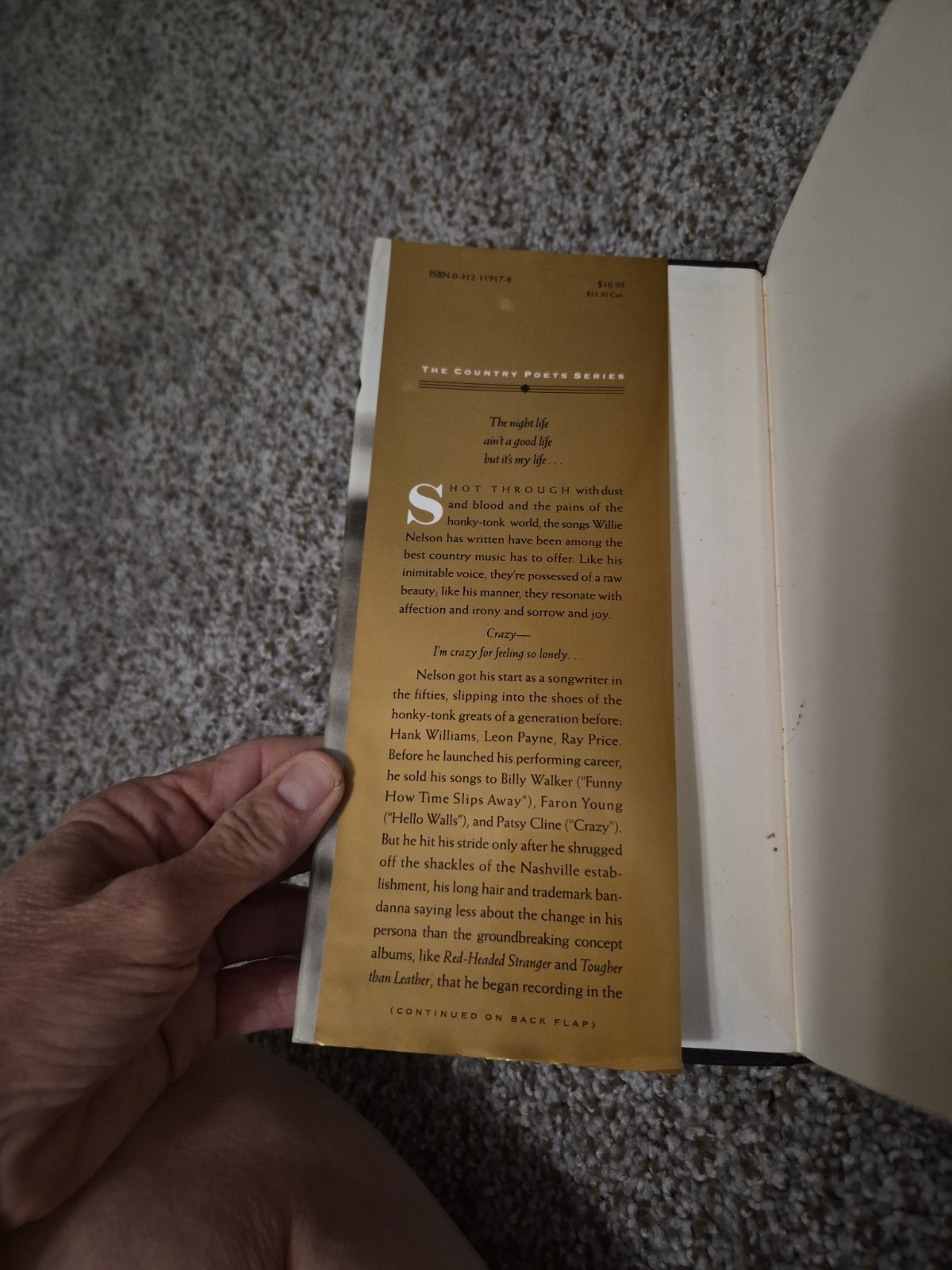 Willie Nelson Lyrics, 1957-1994 by Not Available (1995, Hardcover)