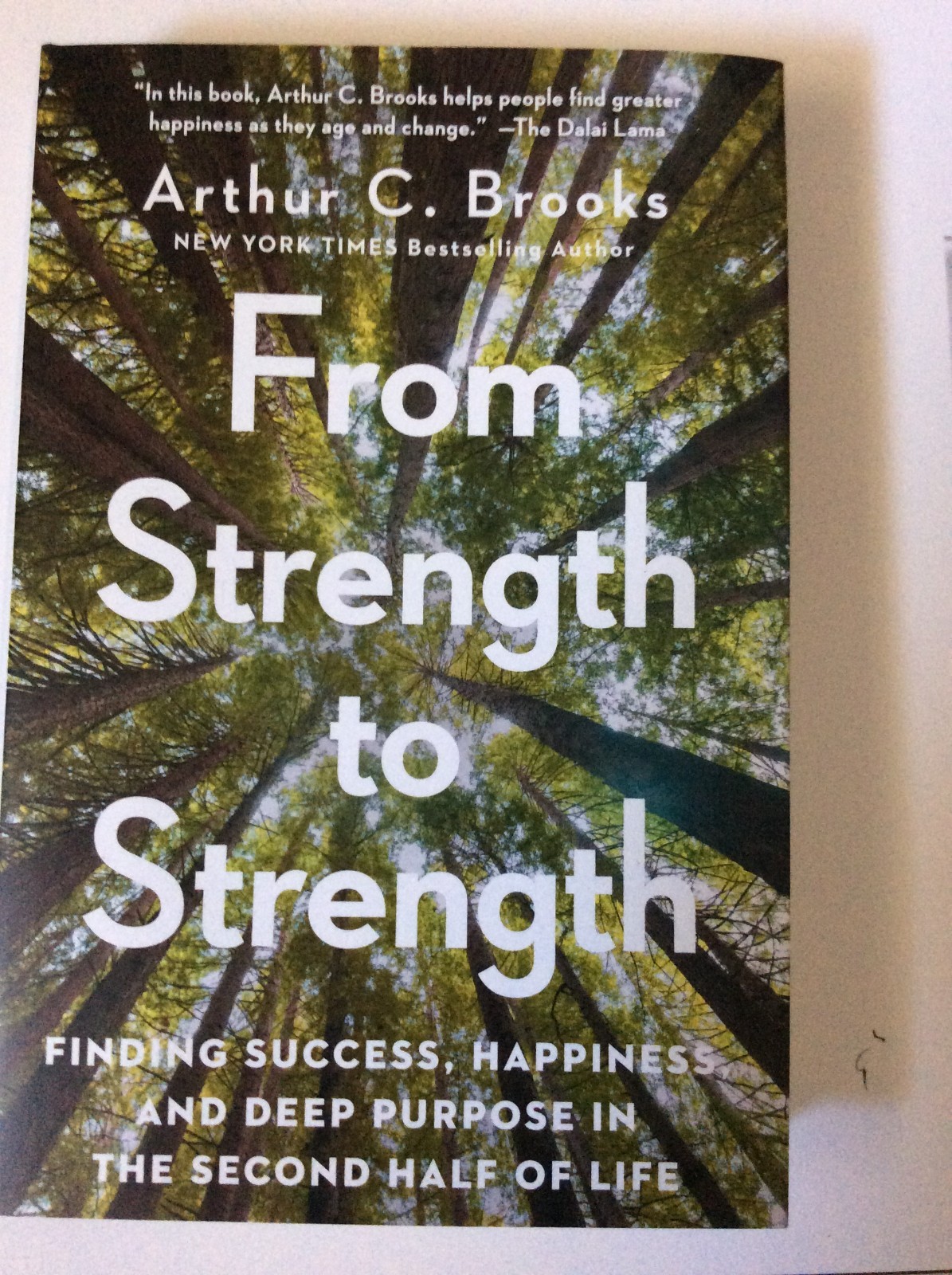 From Strength to Strength: Finding Success, Hap, Arthur C. Brooks 2022 (Hard C )