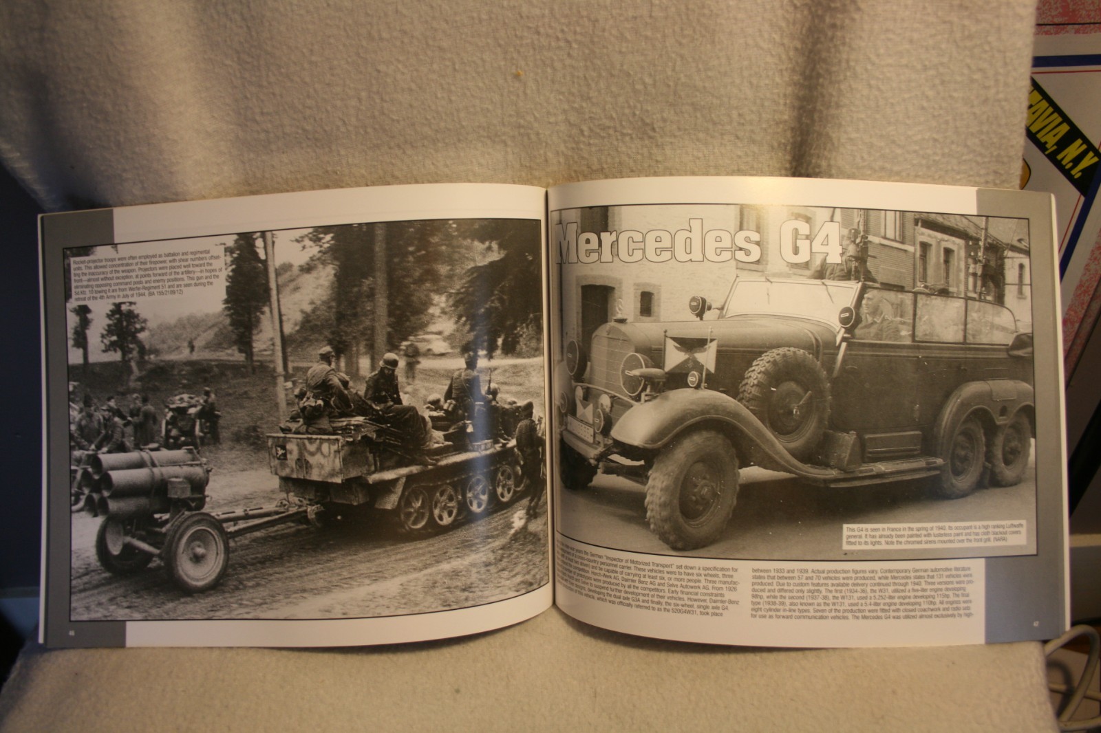 Allied Axis Issue #14 Photo Journal US 240mm Gun Mercedes Benz 520G4W3 6×4 VGC