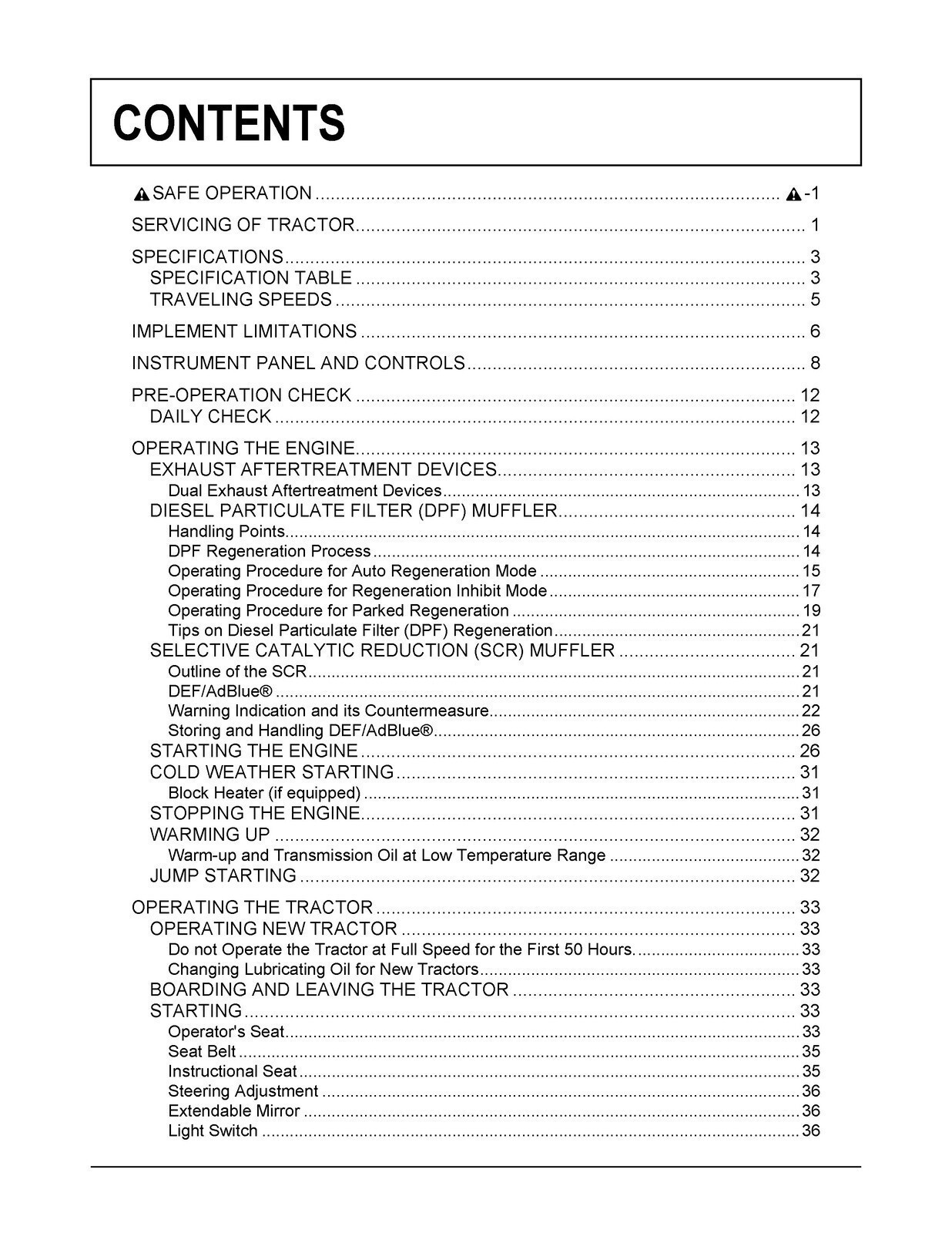 KUBOTA M6-101 M6-111 M6-131 M6-141 OPERATORS MANUAL SPIRAL – TOUGH JACKET
